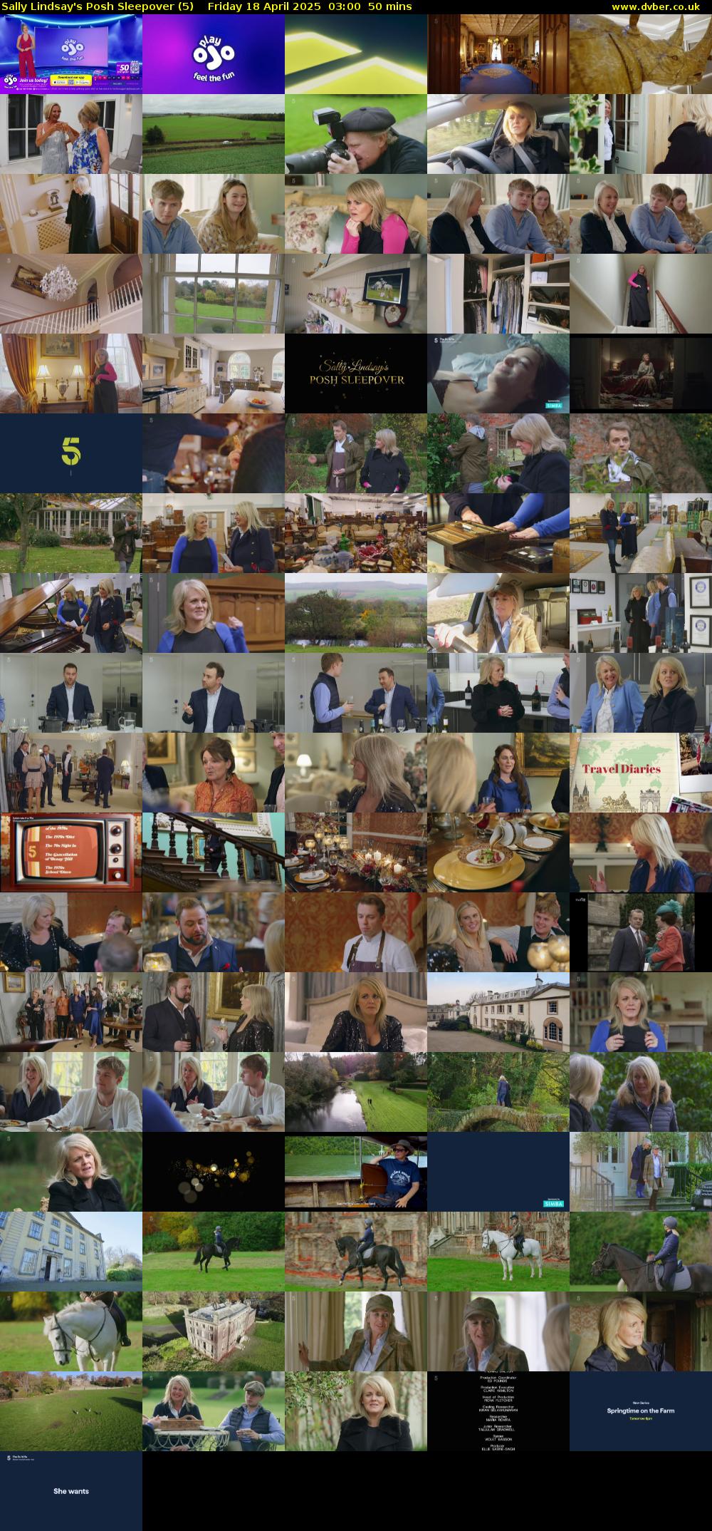 Sally Lindsay's Posh Sleepover (5) Friday 18 April 2025 03:00 - 03:50