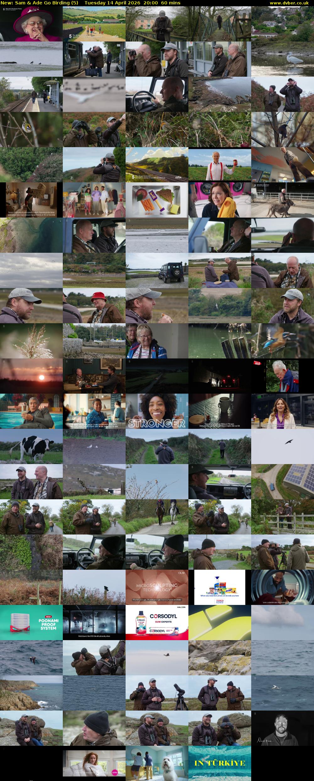 Sam & Ade Go Birding (5) Tuesday 14 April 2026 20:00 - 21:00