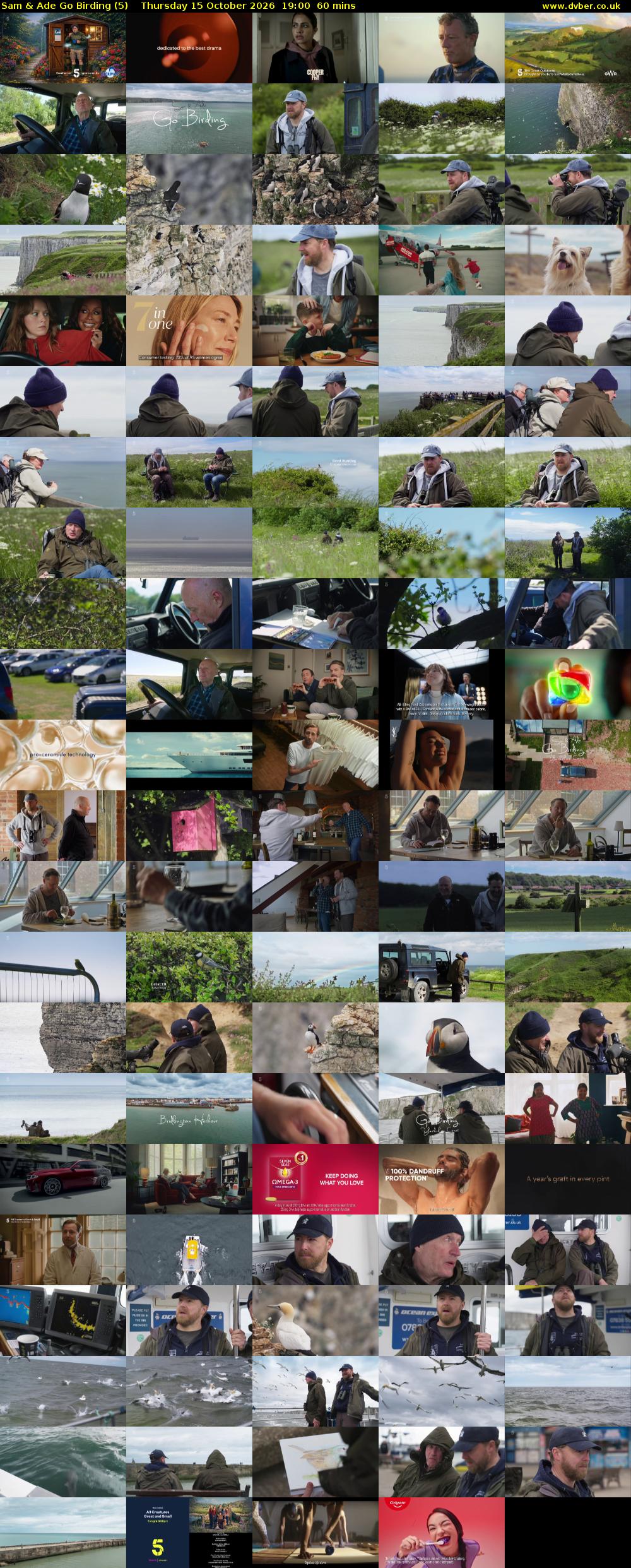 Sam & Ade Go Birding (5) Thursday 15 October 2026 19:00 - 20:00