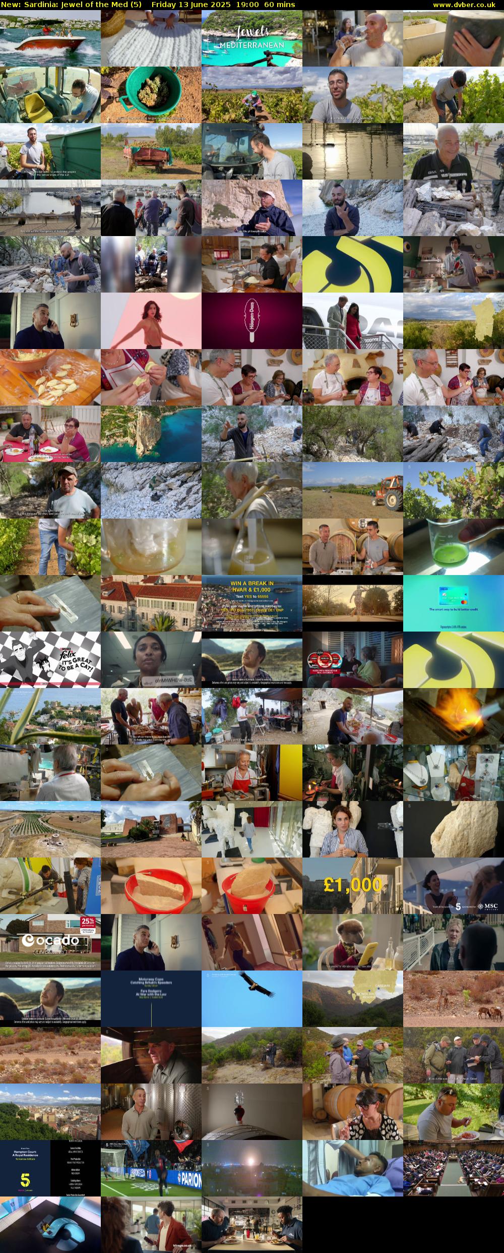 Sardinia: Jewel of the Med (5) Friday 13 June 2025 19:00 - 20:00