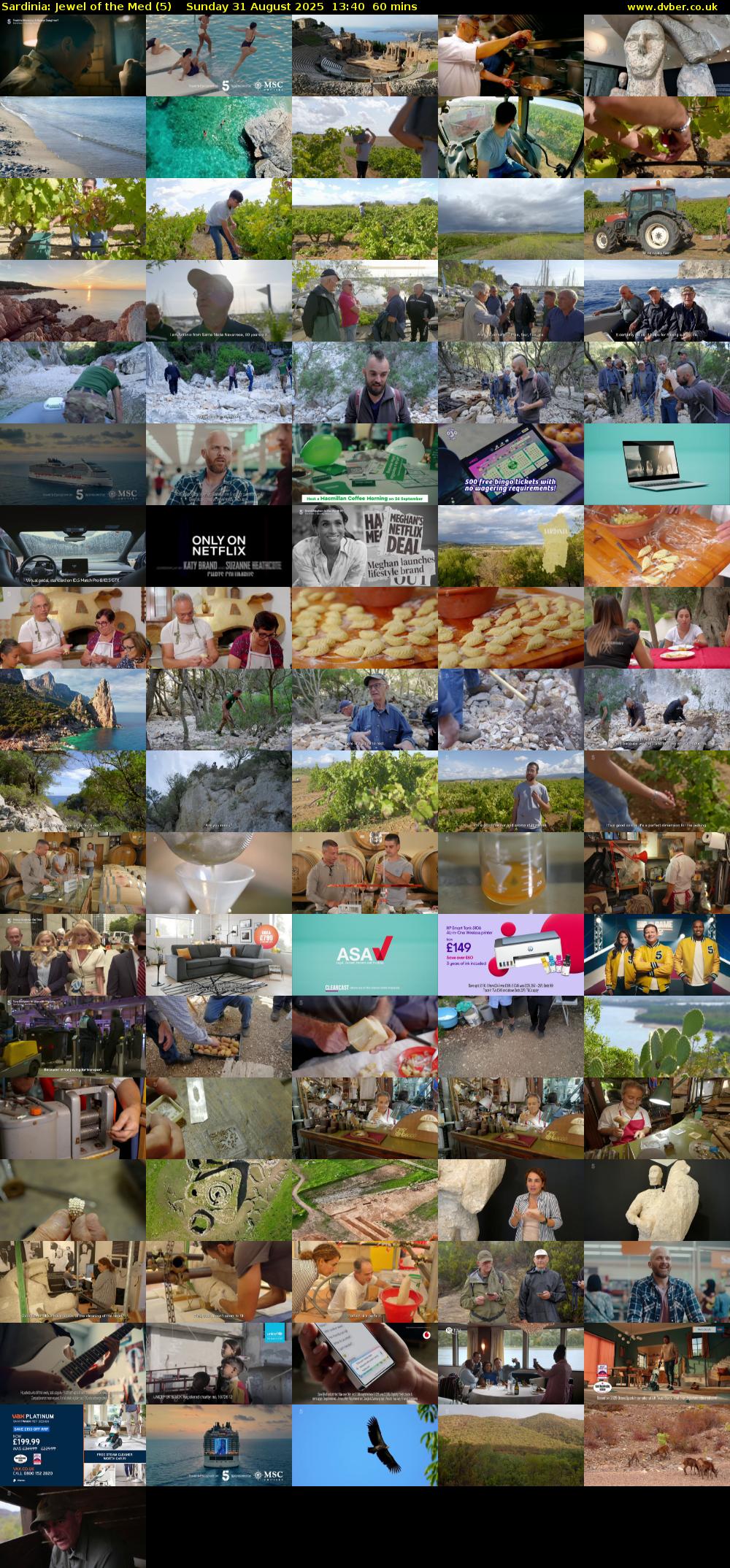 Sardinia: Jewel of the Med (5) Sunday 31 August 2025 13:40 - 14:40