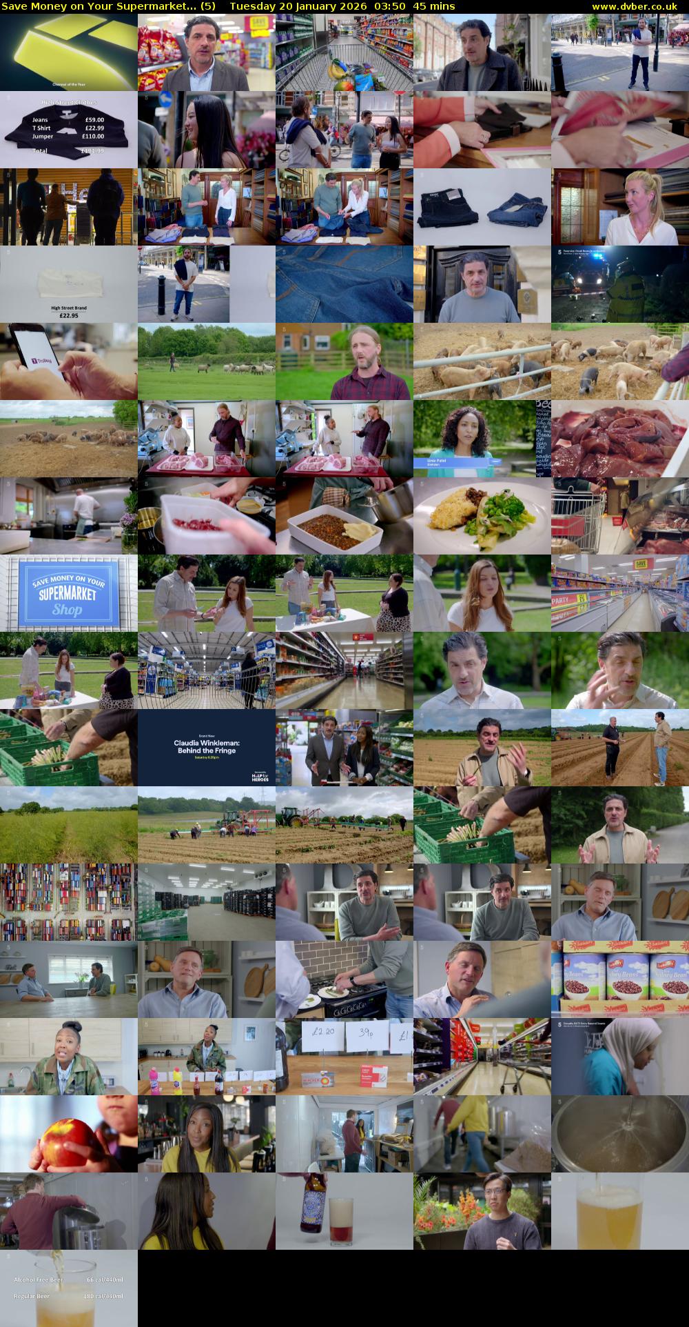 Save Money on Your Supermarket... (5) Tuesday 20 January 2026 03:50 - 04:35