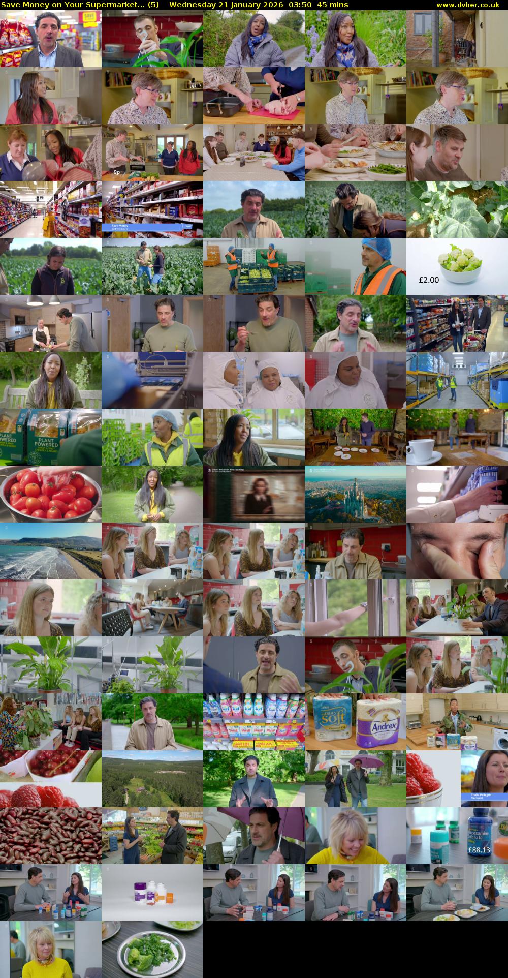 Save Money on Your Supermarket... (5) Wednesday 21 January 2026 03:50 - 04:35