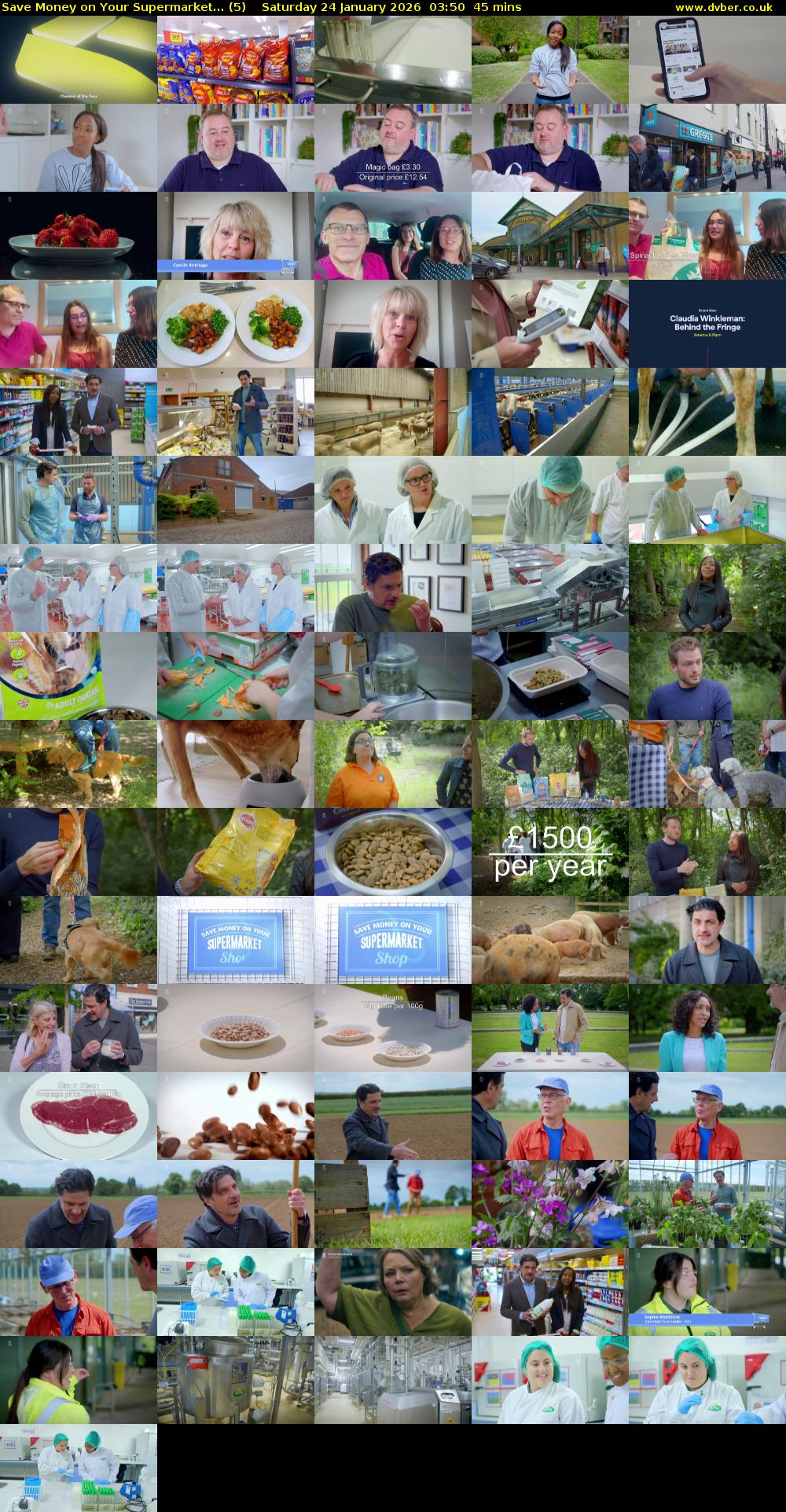 Save Money on Your Supermarket... (5) Saturday 24 January 2026 03:50 - 04:35