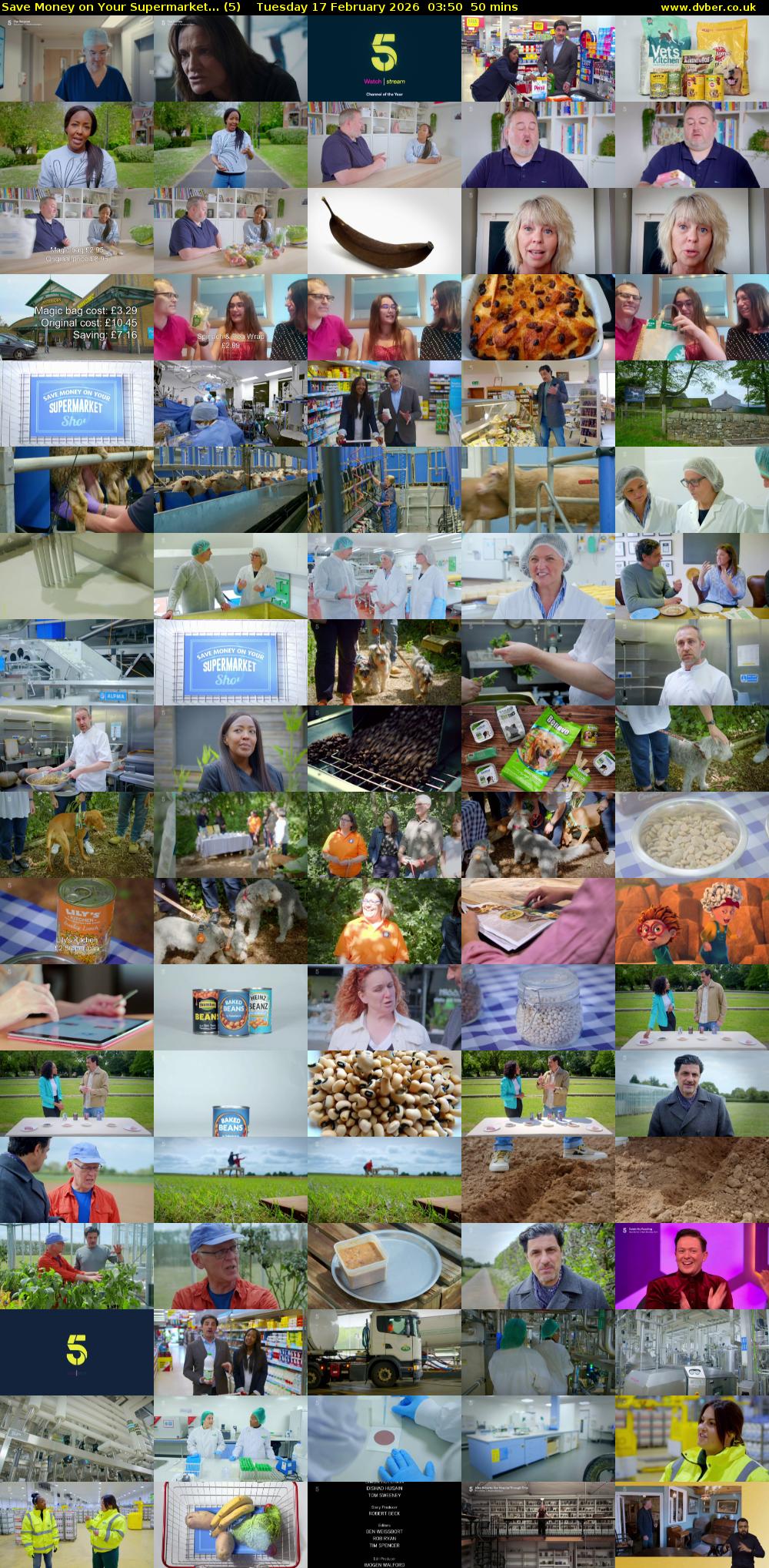 Save Money on Your Supermarket... (5) Tuesday 17 February 2026 03:50 - 04:40