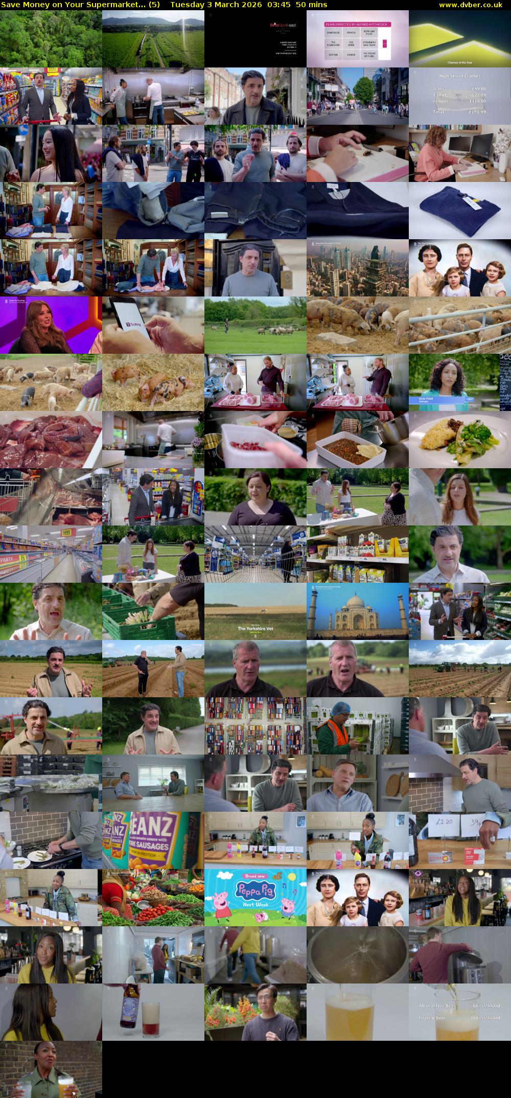 Save Money on Your Supermarket... (5) Tuesday 3 March 2026 03:45 - 04:35