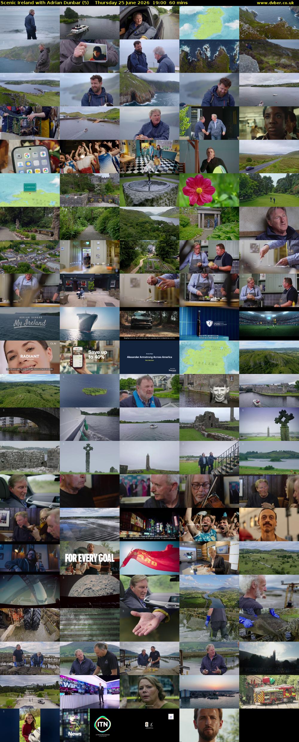 Scenic Ireland with Adrian Dunbar (5) Thursday 25 June 2026 19:00 - 20:00