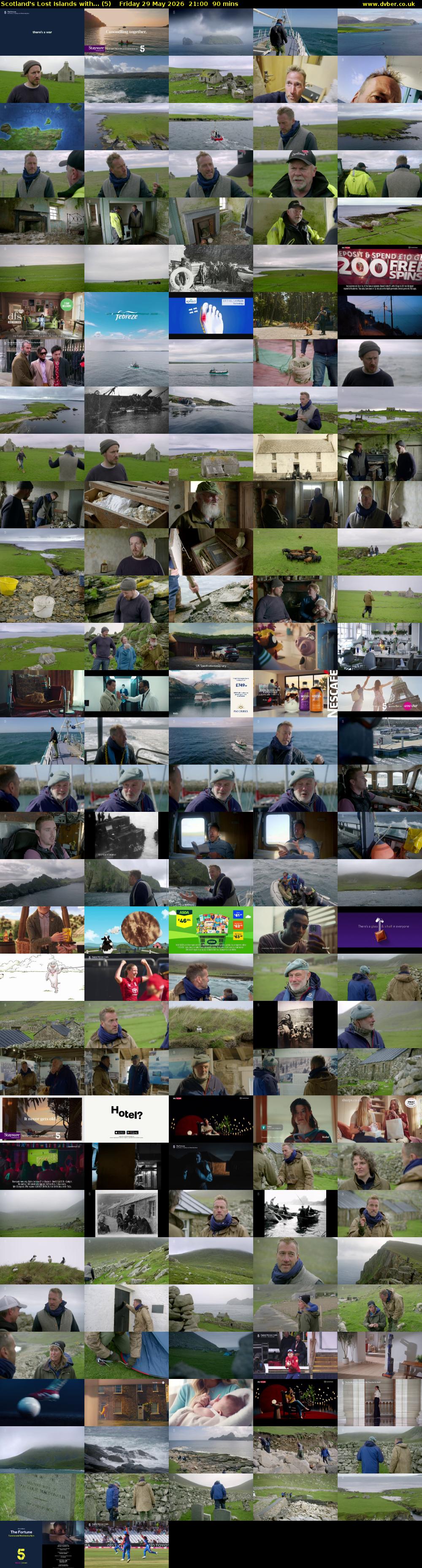 Scotland's Lost Islands with... (5) Friday 29 May 2026 21:00 - 22:30