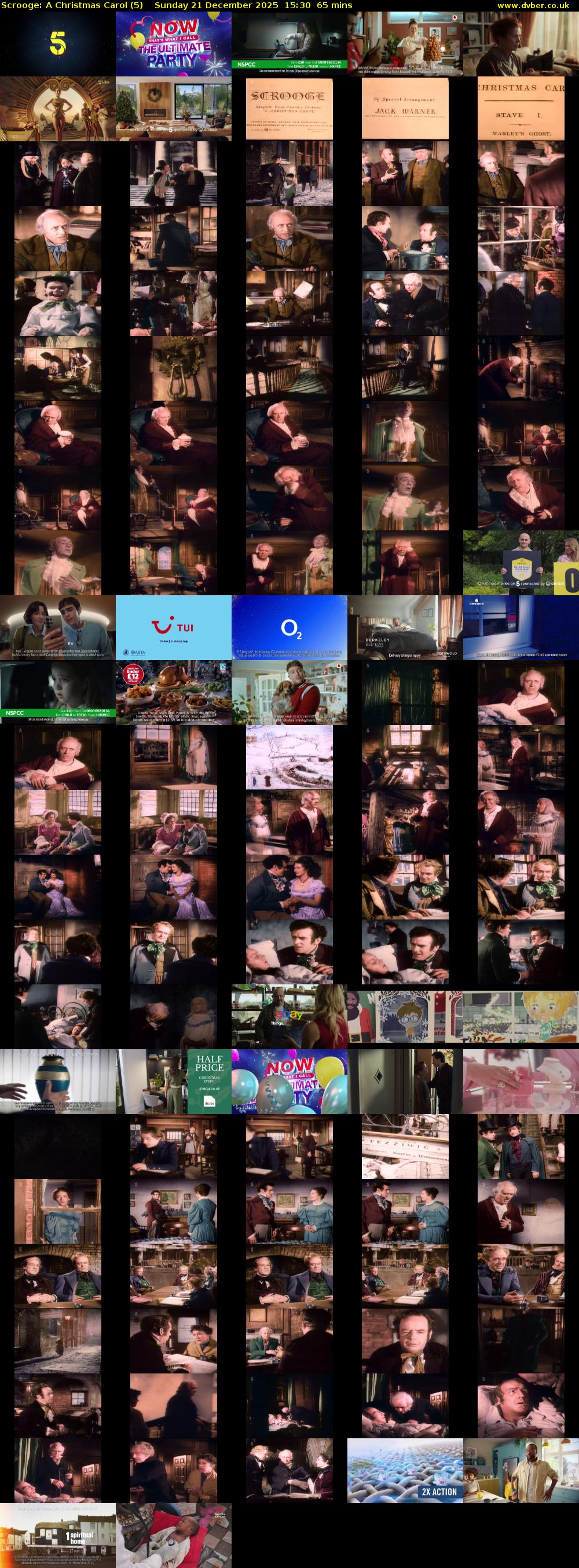 Scrooge: A Christmas Carol (5) Sunday 21 December 2025 15:30 - 16:35