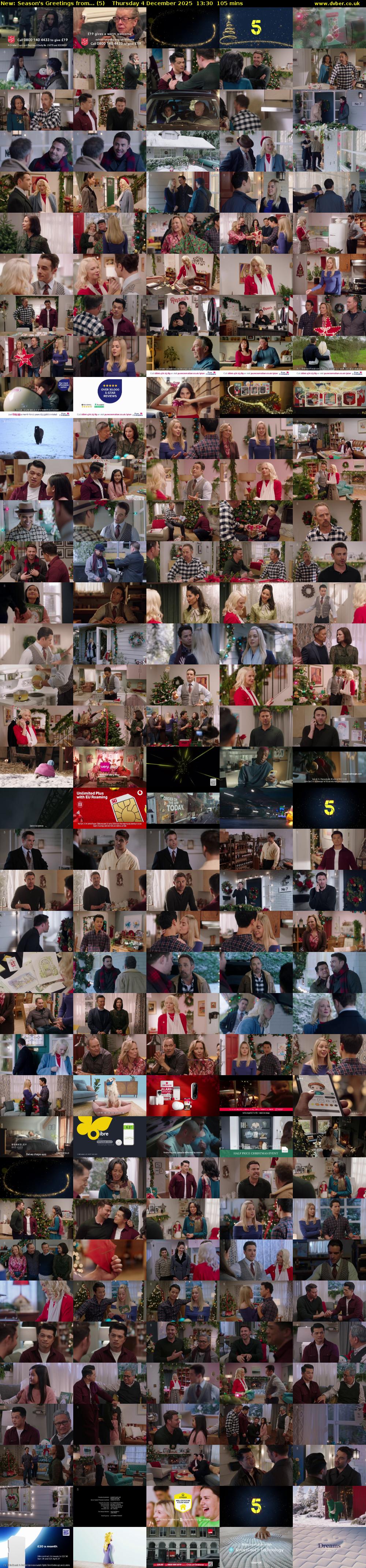 Season's Greetings from... (5) Thursday 4 December 2025 13:30 - 15:15