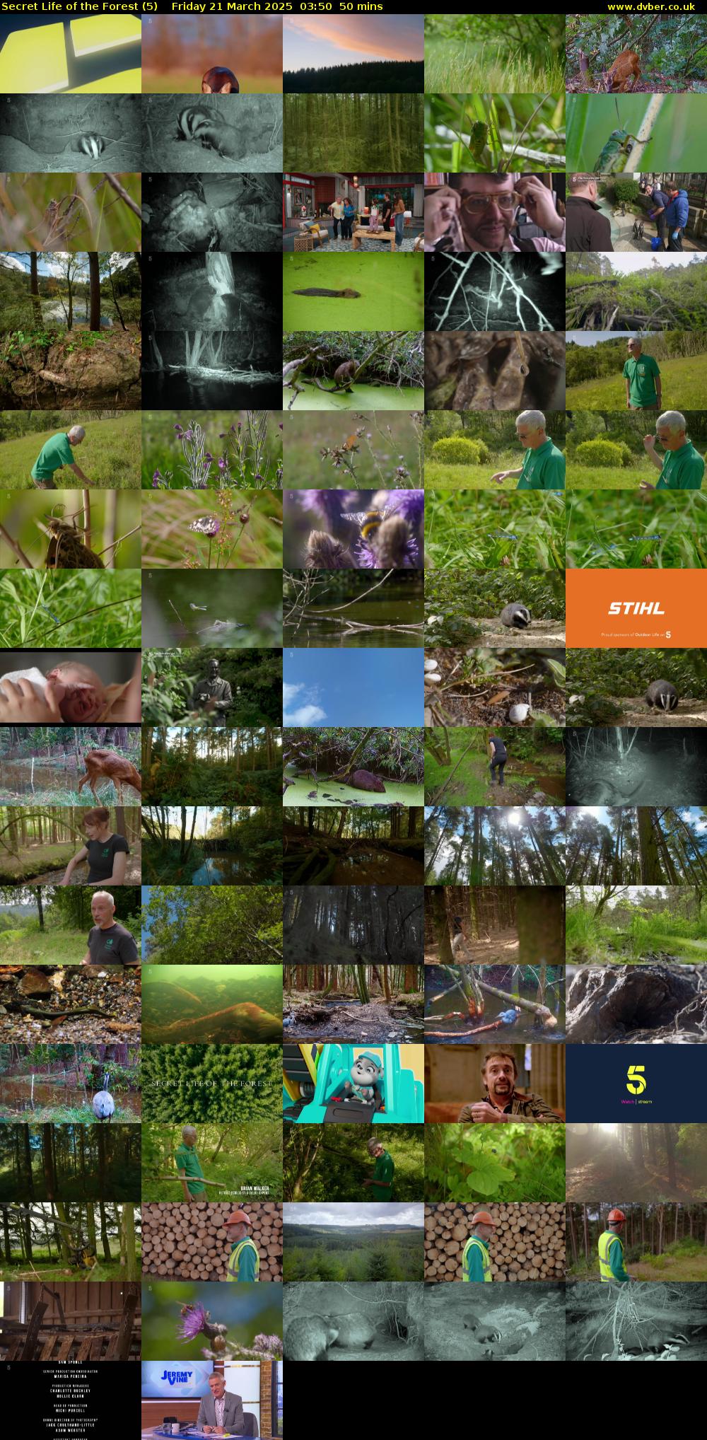Secret Life of the Forest (5) Friday 21 March 2025 03:50 - 04:40