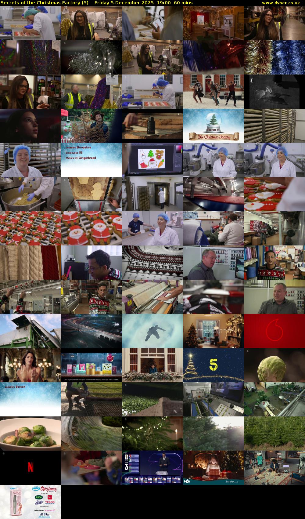 Secrets of the Christmas Factory (5) Friday 5 December 2025 19:00 - 20:00