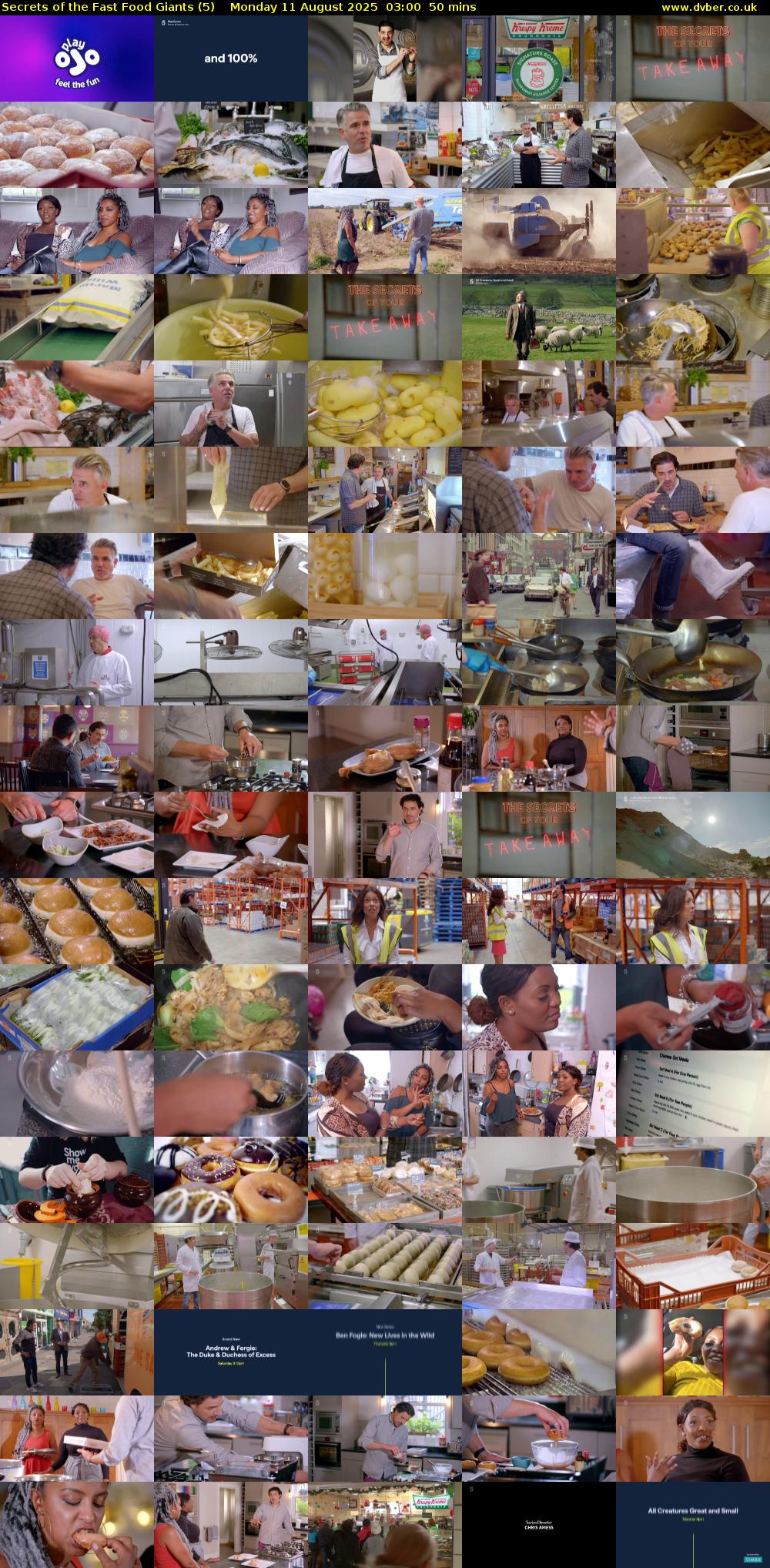 Secrets of the Fast Food Giants (5) Monday 11 August 2025 03:00 - 03:50