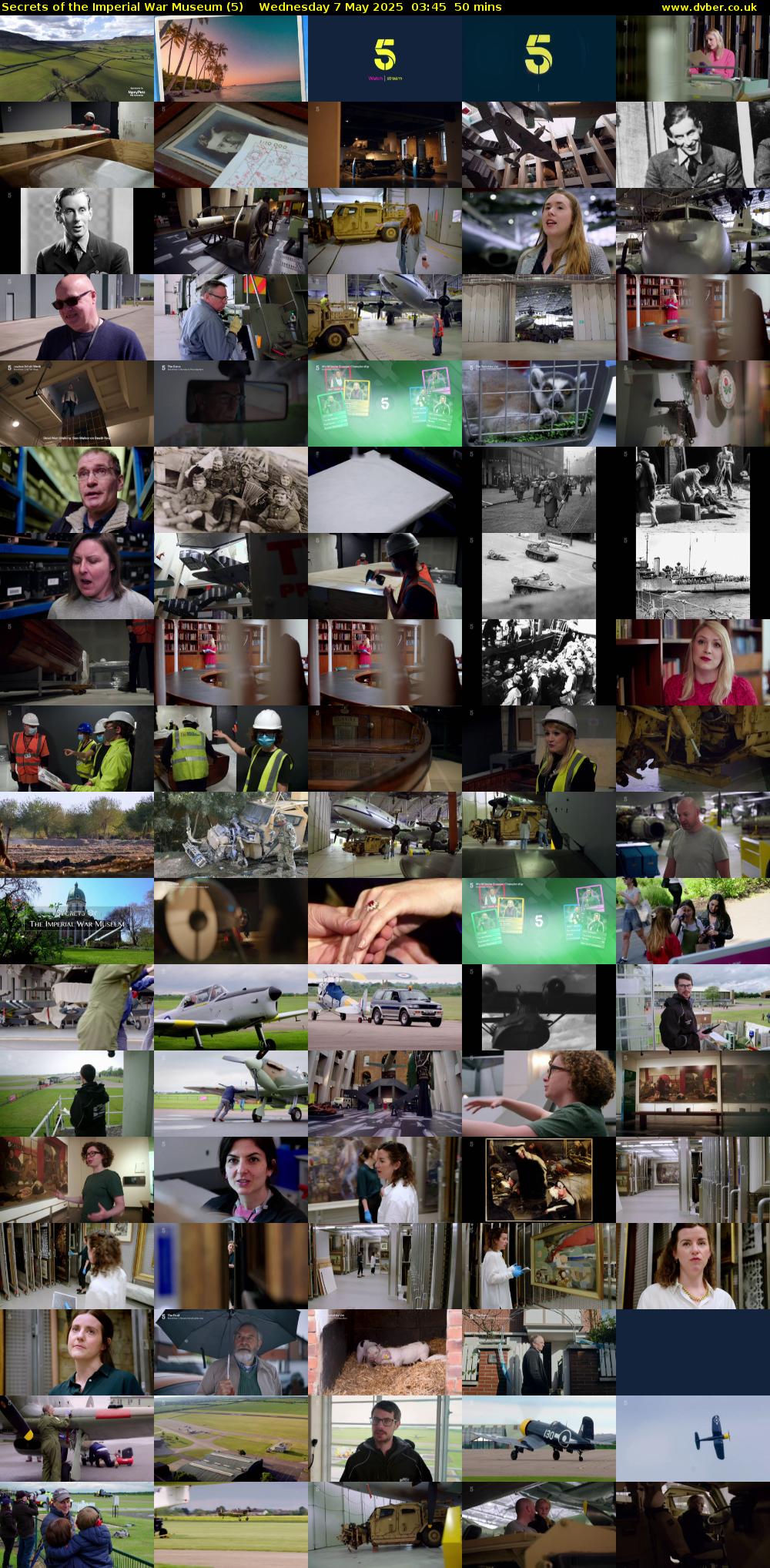 Secrets of the Imperial War Museum (5) Wednesday 7 May 2025 03:45 - 04:35