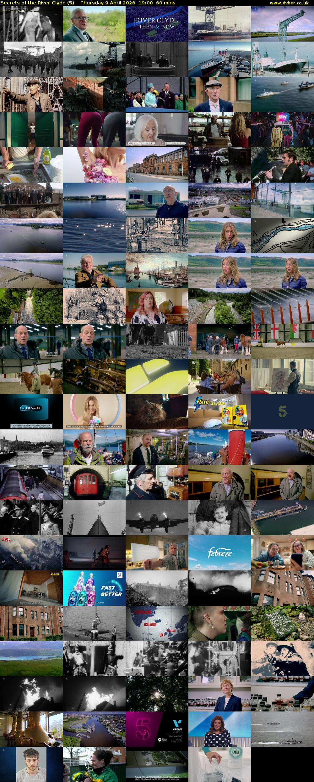 Secrets of the River Clyde (5) Thursday 9 April 2026 19:00 - 20:00