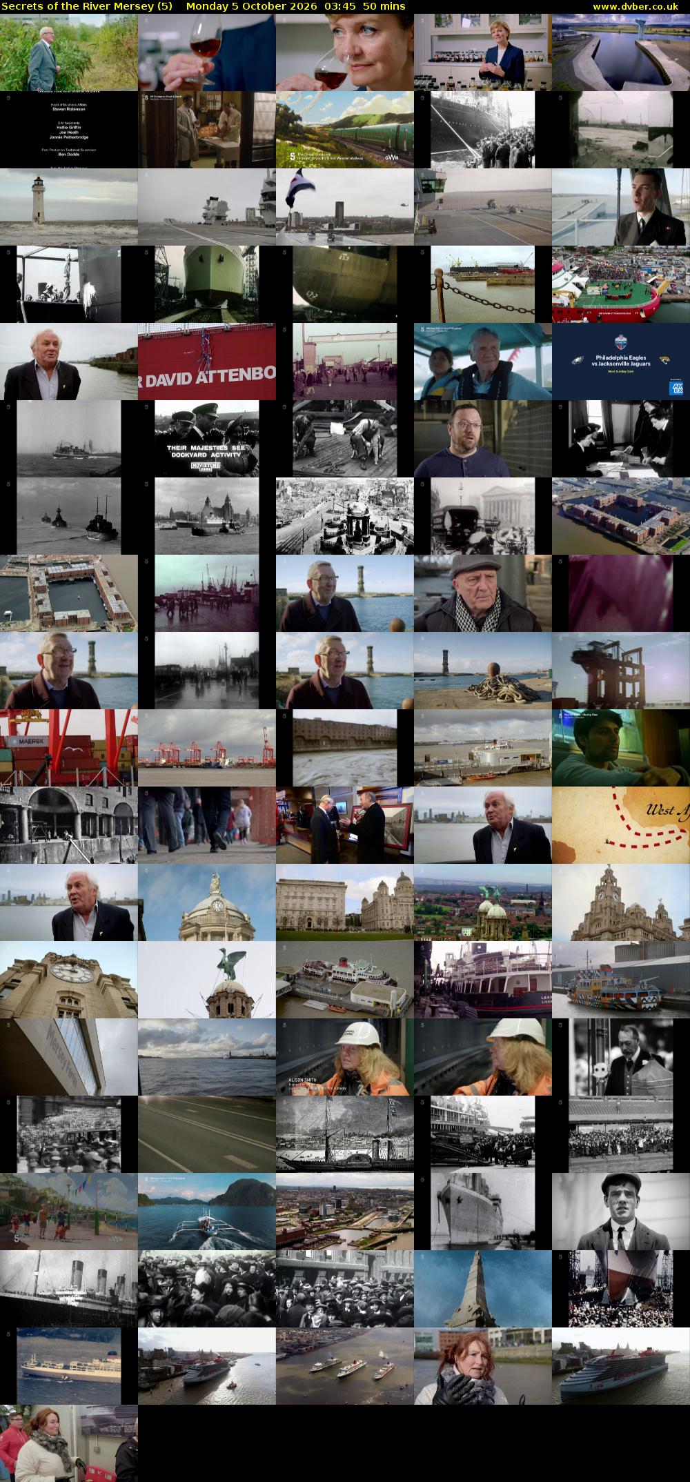 Secrets of the River Mersey (5) Monday 5 October 2026 03:45 - 04:35