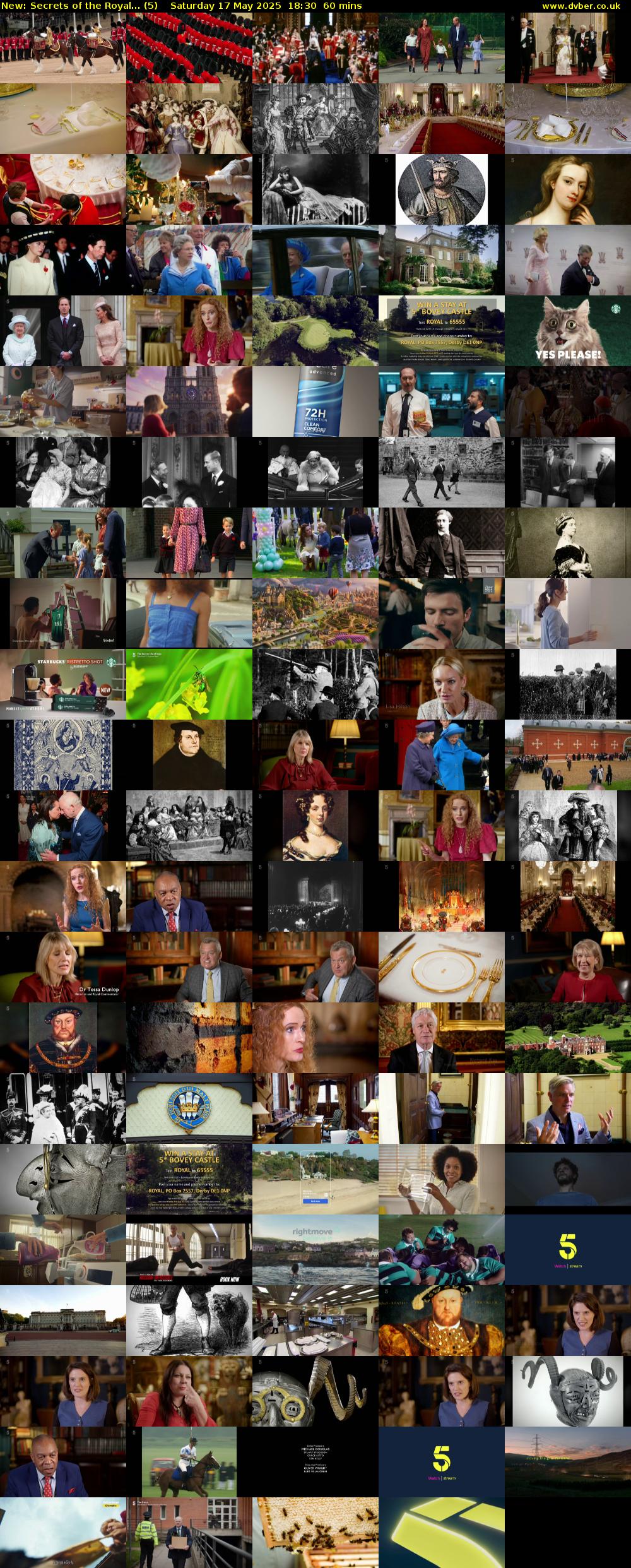 Secrets of the Royal... (5) Saturday 17 May 2025 18:30 - 19:30