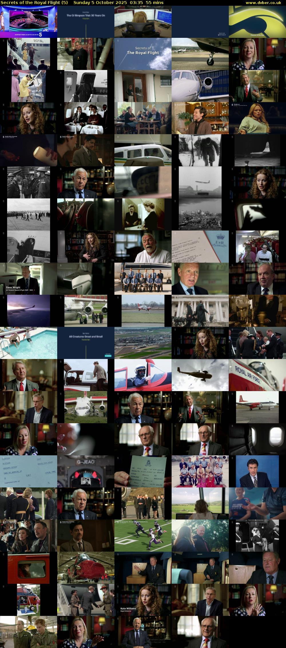 Secrets of the Royal Flight (5) Sunday 5 October 2025 03:35 - 04:30