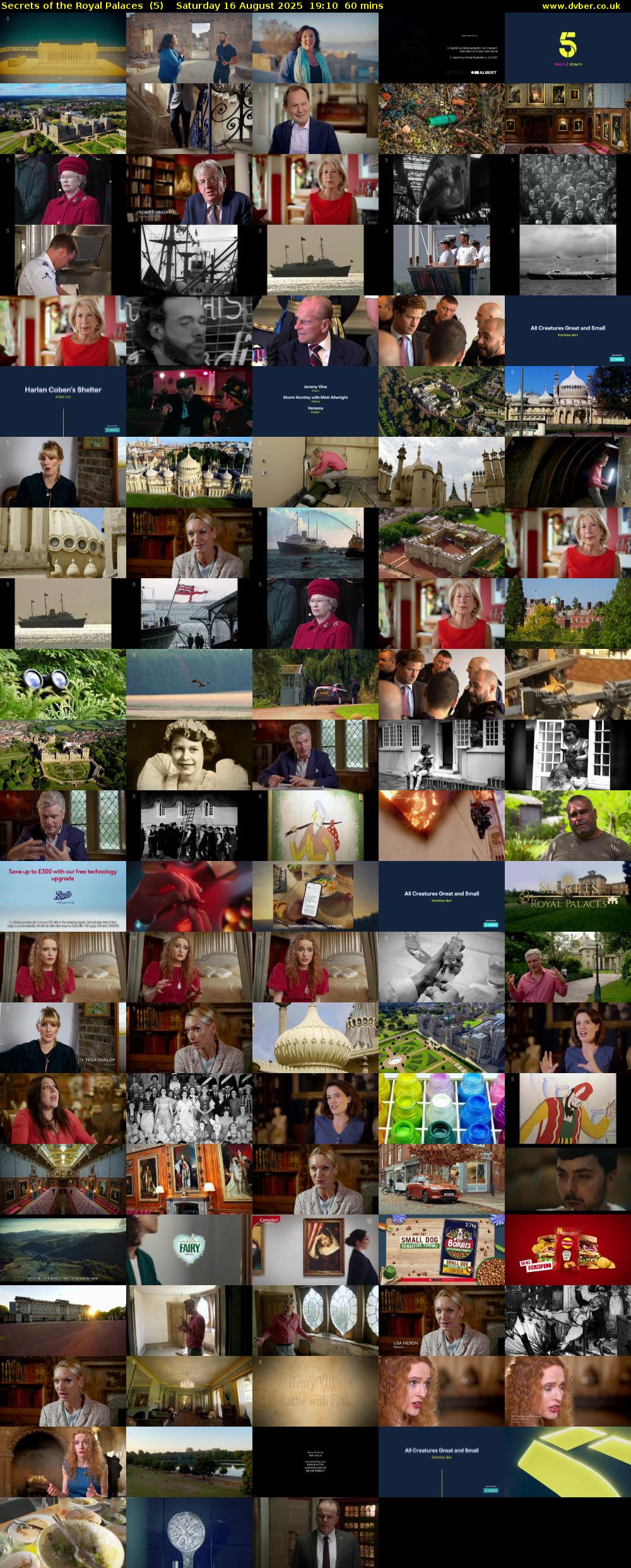 Secrets of the Royal Palaces  (5) Saturday 16 August 2025 19:10 - 20:10