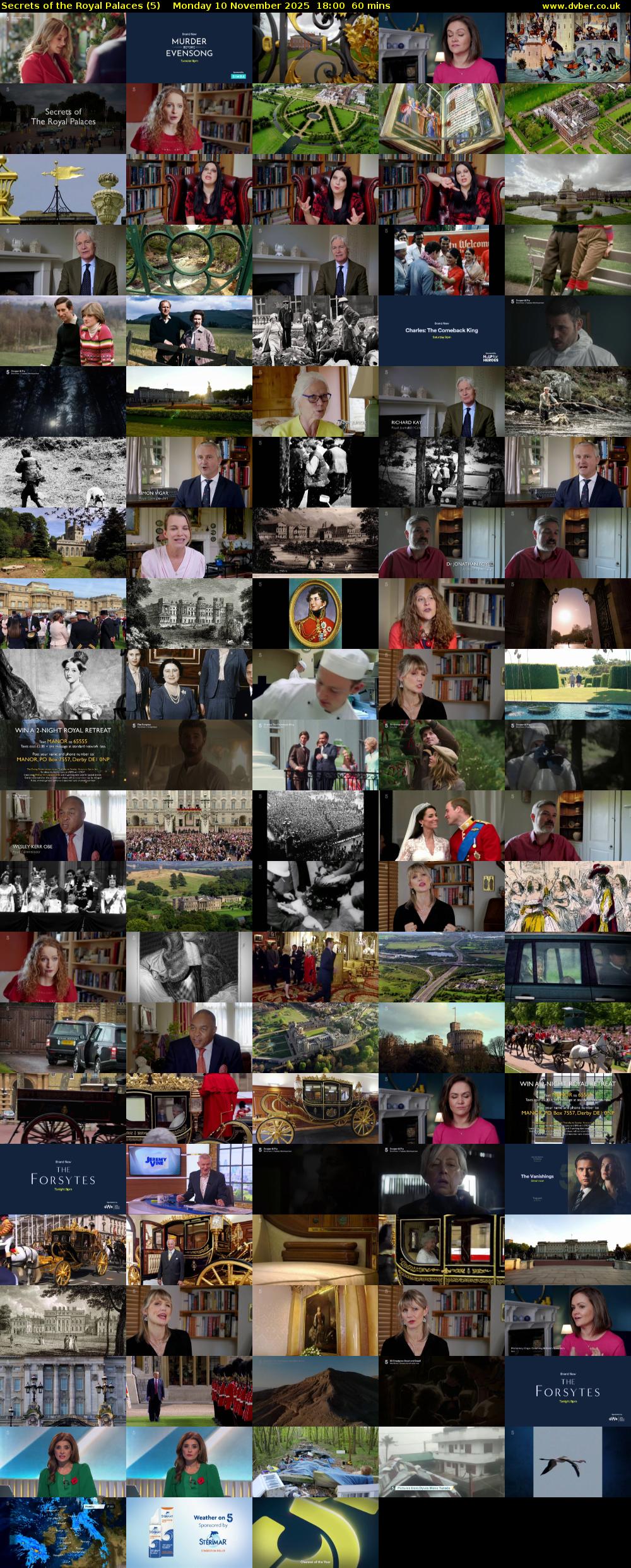 Secrets of the Royal Palaces (5) Monday 10 November 2025 18:00 - 19:00