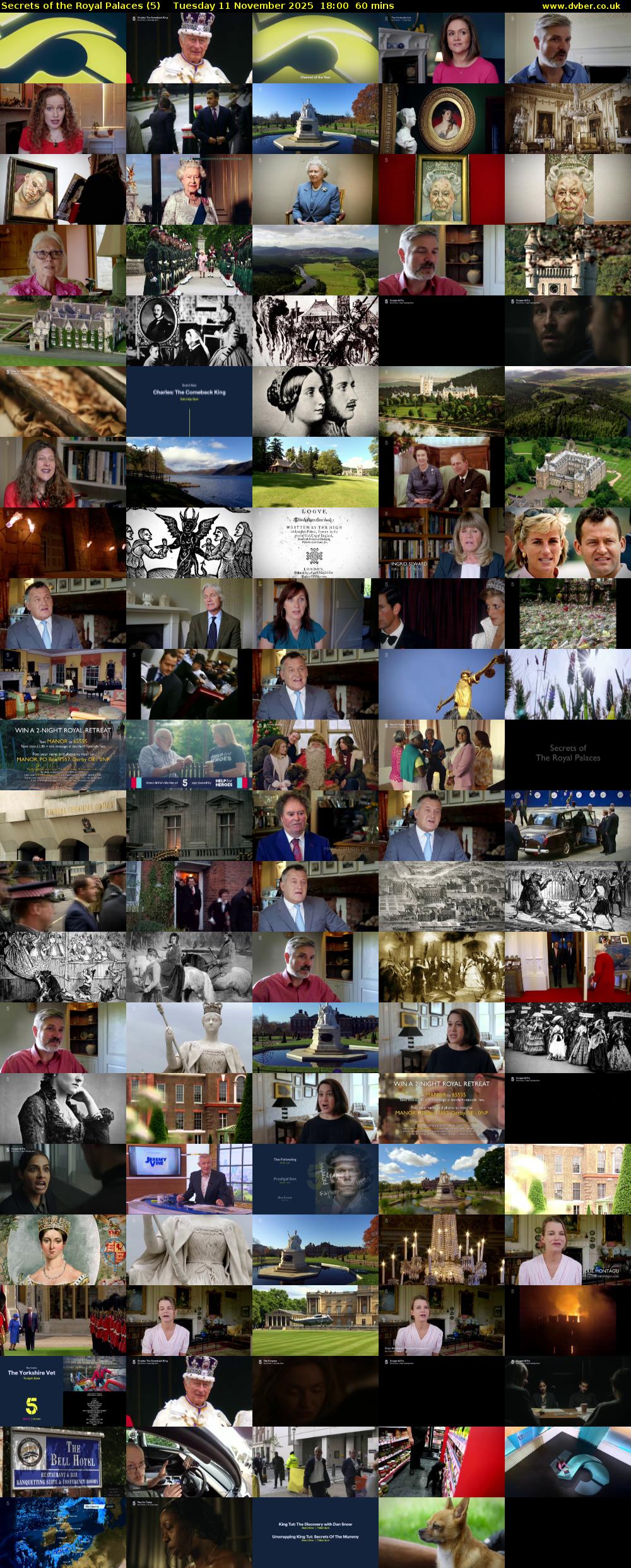 Secrets of the Royal Palaces (5) Tuesday 11 November 2025 18:00 - 19:00