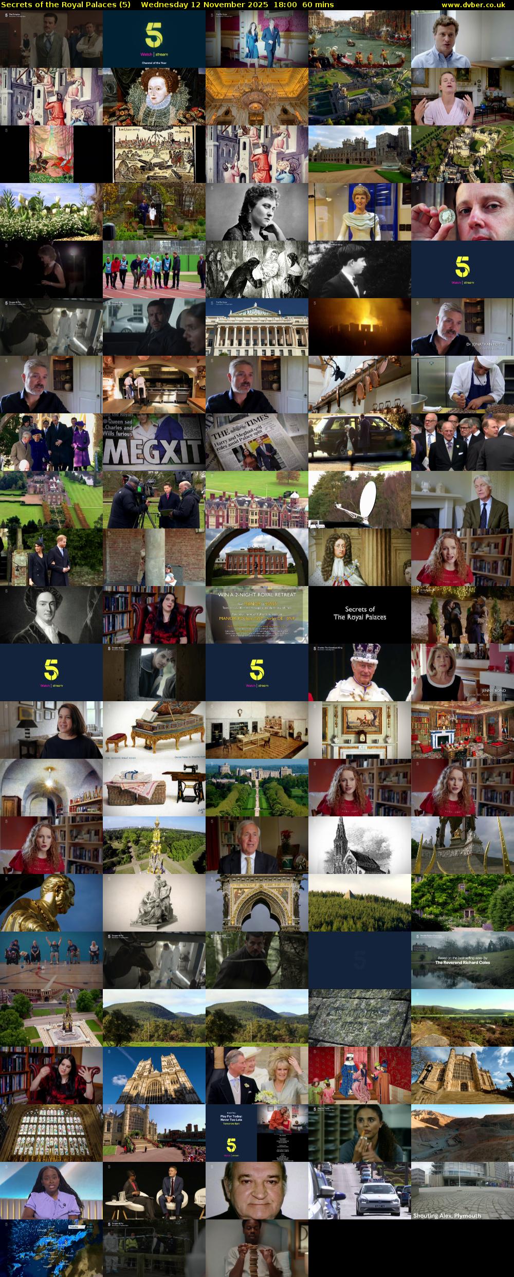 Secrets of the Royal Palaces (5) Wednesday 12 November 2025 18:00 - 19:00