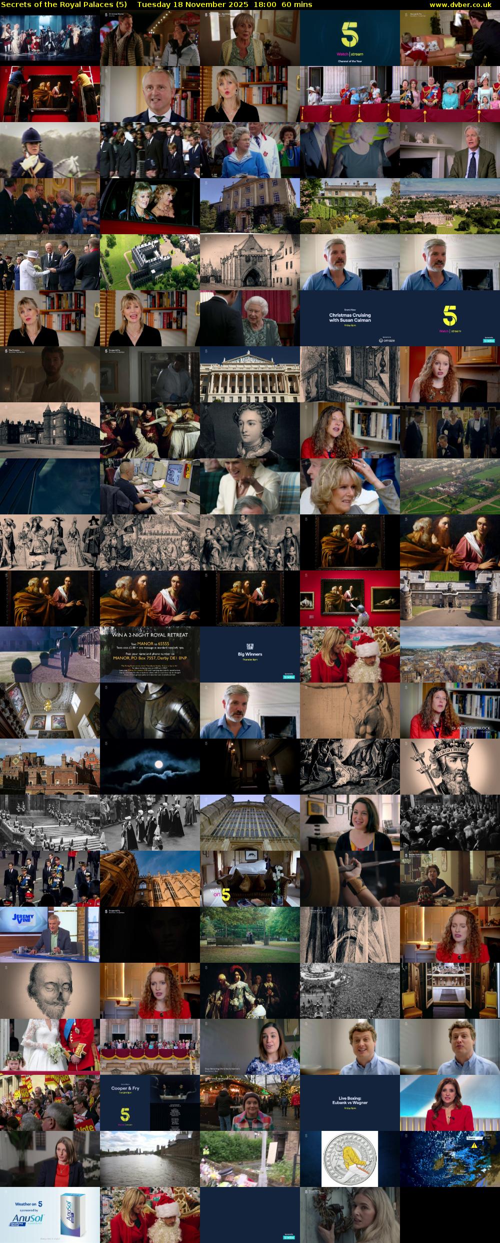 Secrets of the Royal Palaces (5) Tuesday 18 November 2025 18:00 - 19:00