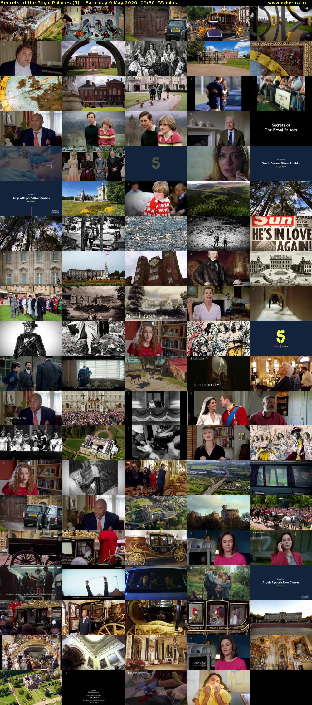 Secrets of the Royal Palaces (5) Saturday 9 May 2026 09:30 - 10:25