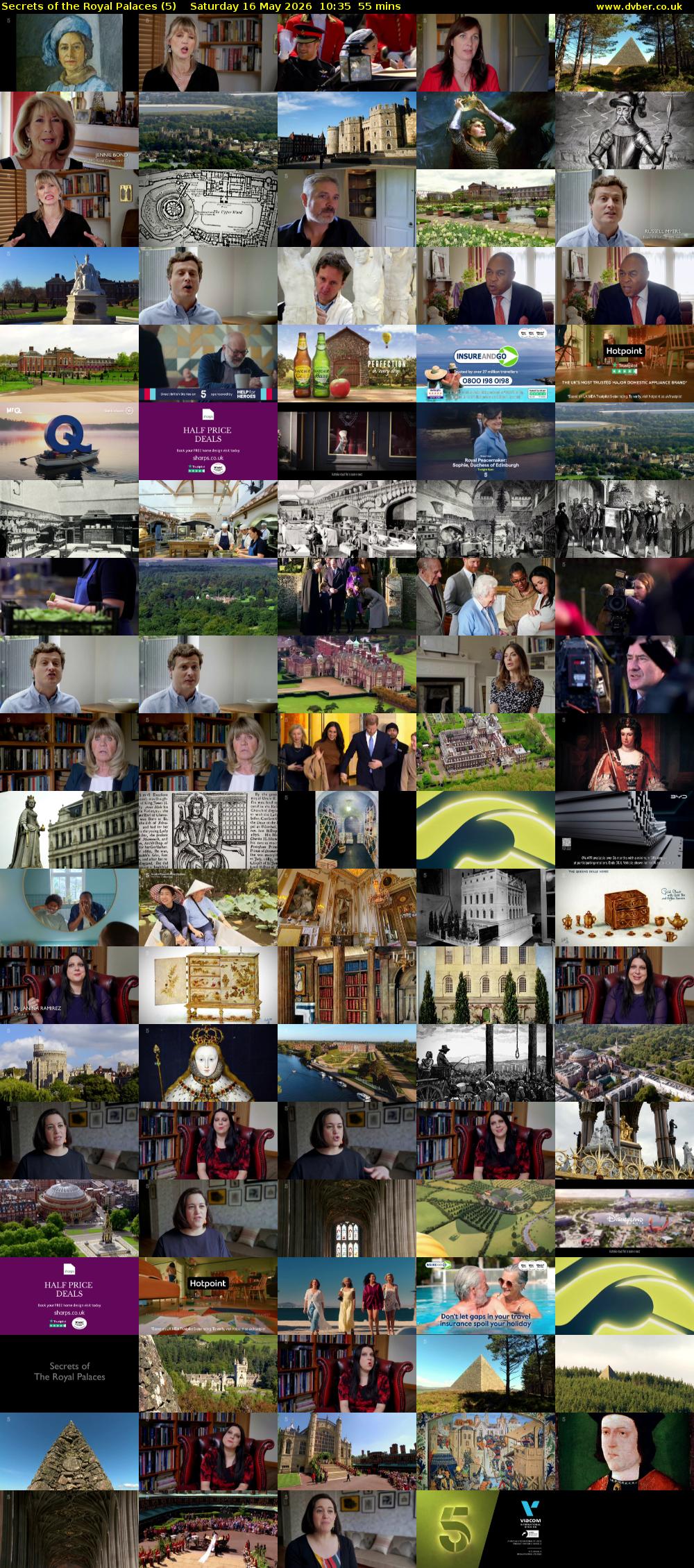 Secrets of the Royal Palaces (5) Saturday 16 May 2026 10:35 - 11:30