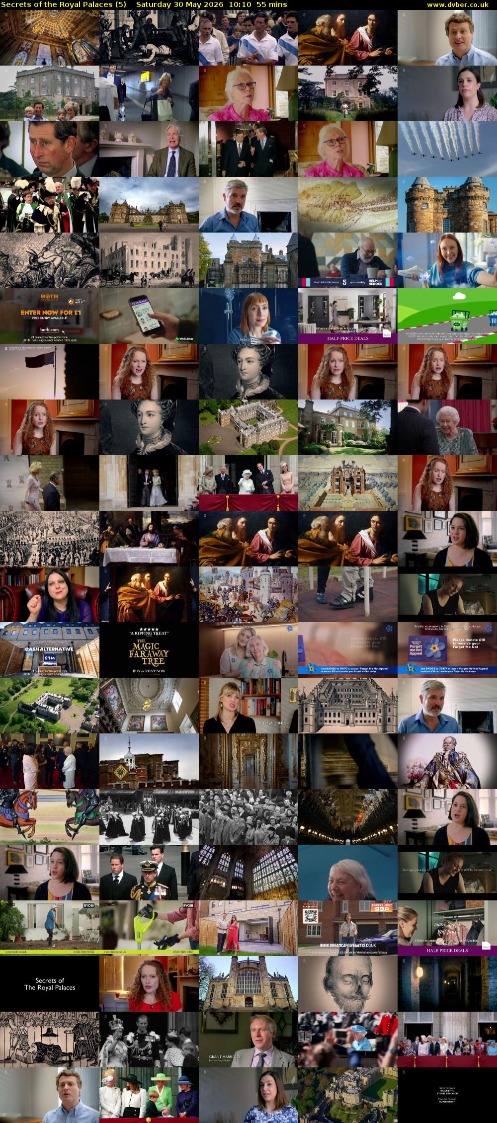 Secrets of the Royal Palaces (5) Saturday 30 May 2026 10:10 - 11:05