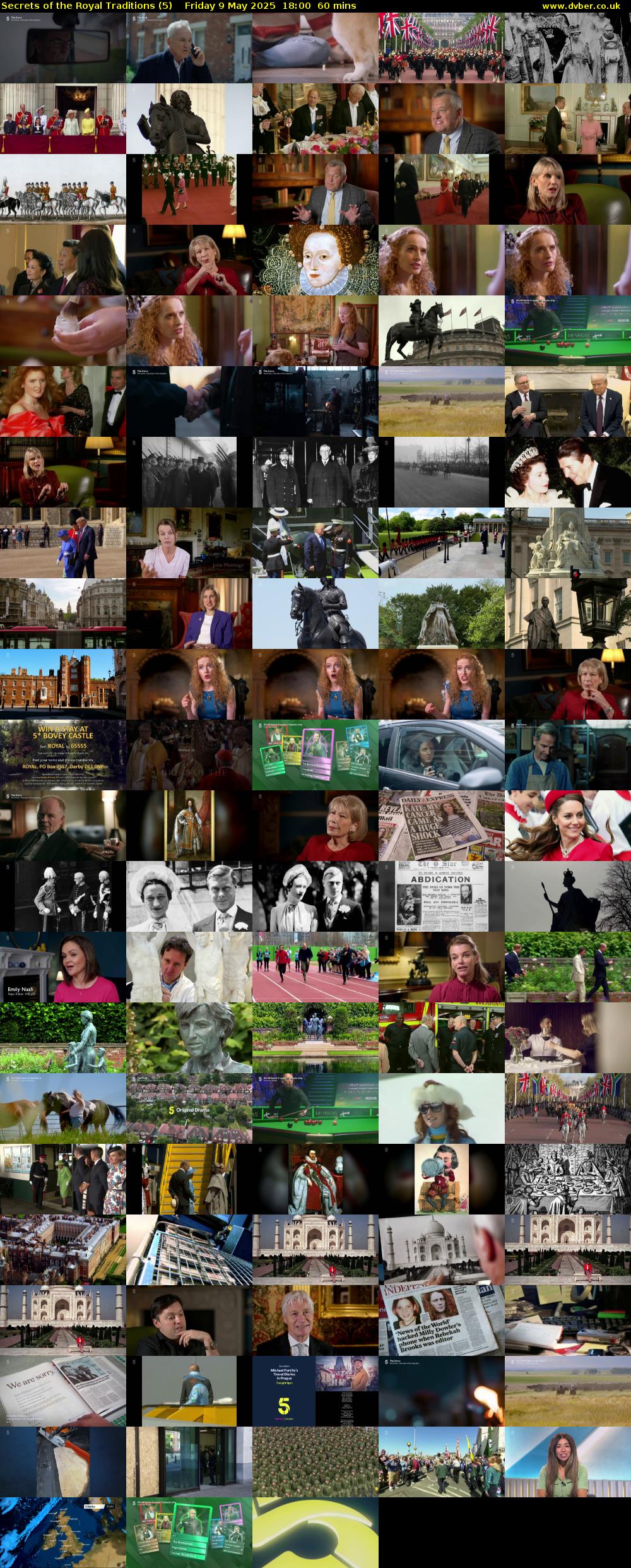 Secrets of the Royal Traditions (5) Friday 9 May 2025 18:00 - 19:00