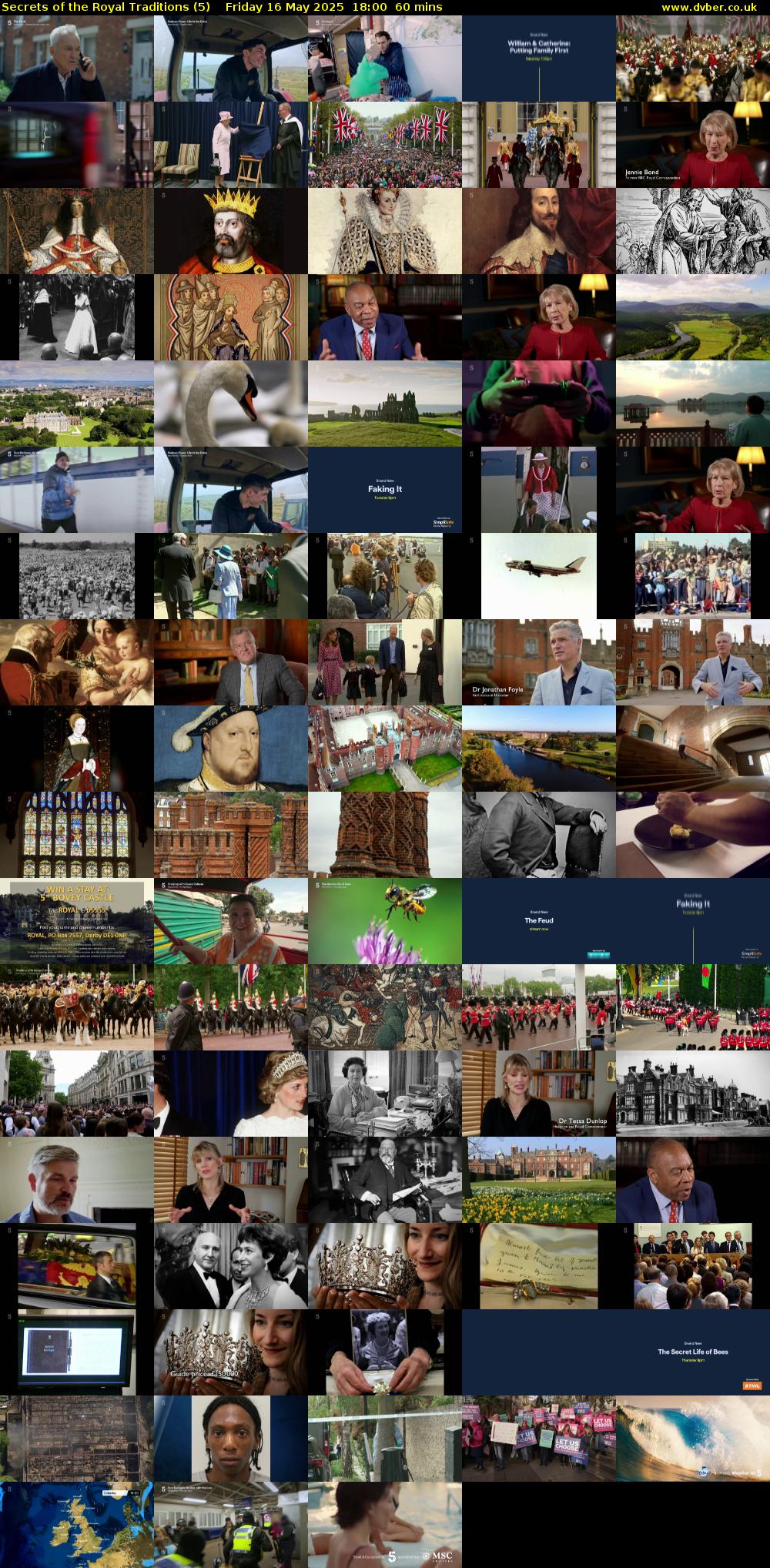 Secrets of the Royal Traditions (5) Friday 16 May 2025 18:00 - 19:00