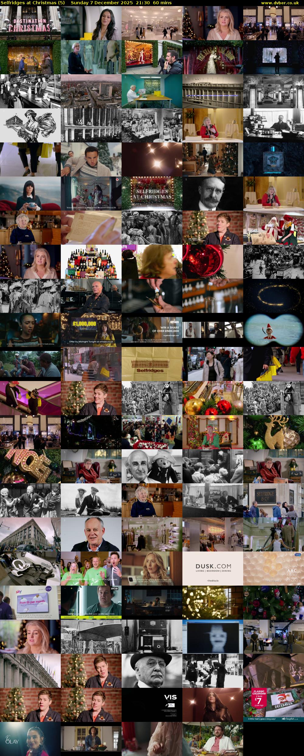 Selfridges at Christmas (5) Sunday 7 December 2025 21:30 - 22:30