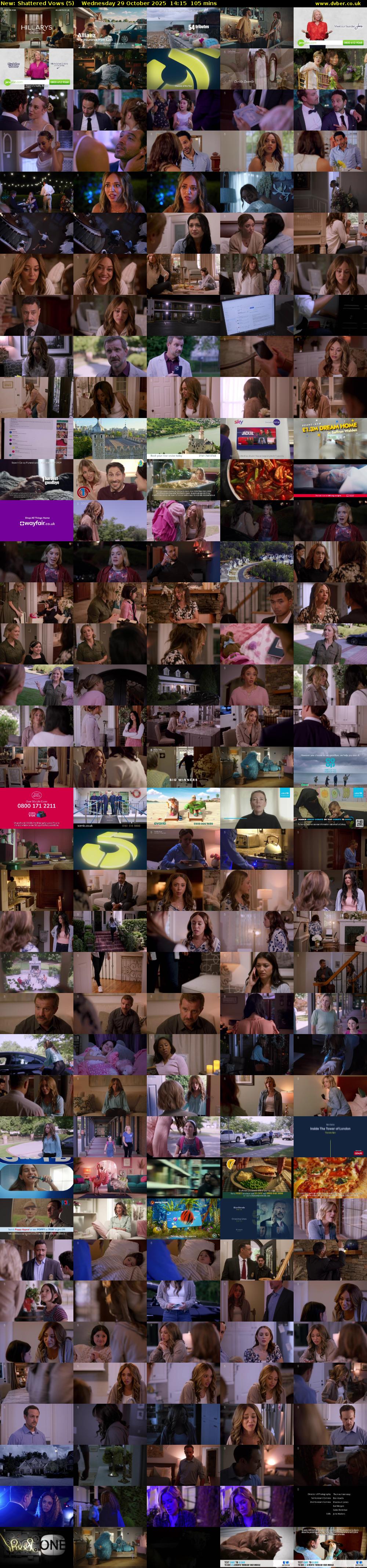 Shattered Vows (5) Wednesday 29 October 2025 14:15 - 16:00