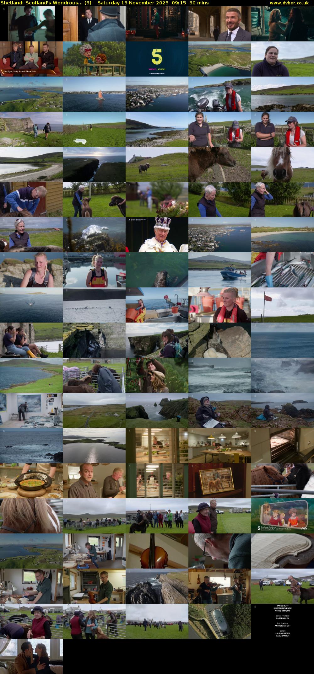 Shetland: Scotland's Wondrous... (5) Saturday 15 November 2025 09:15 - 10:05