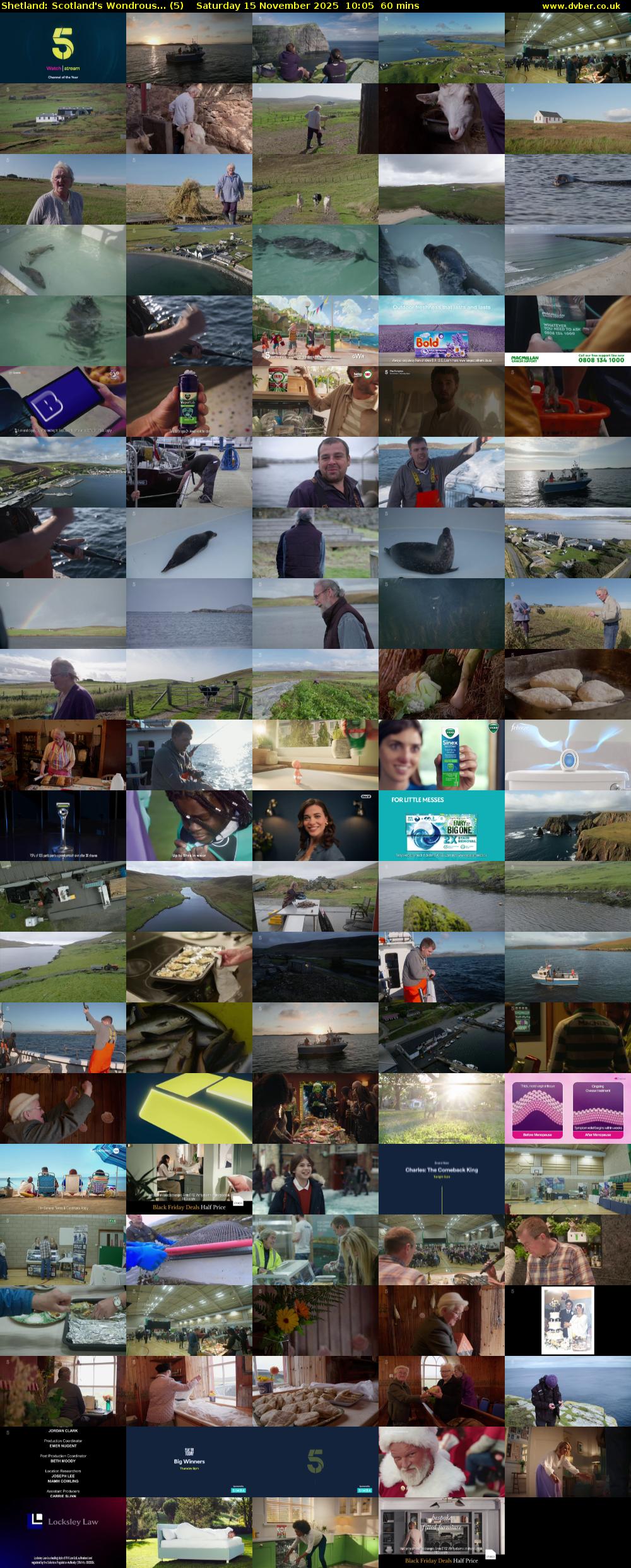 Shetland: Scotland's Wondrous... (5) Saturday 15 November 2025 10:05 - 11:05