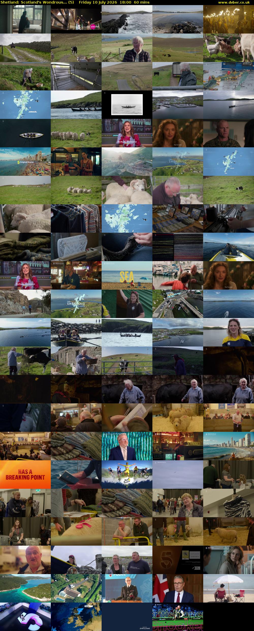 Shetland: Scotland's Wondrous... (5) Friday 10 July 2026 18:00 - 19:00