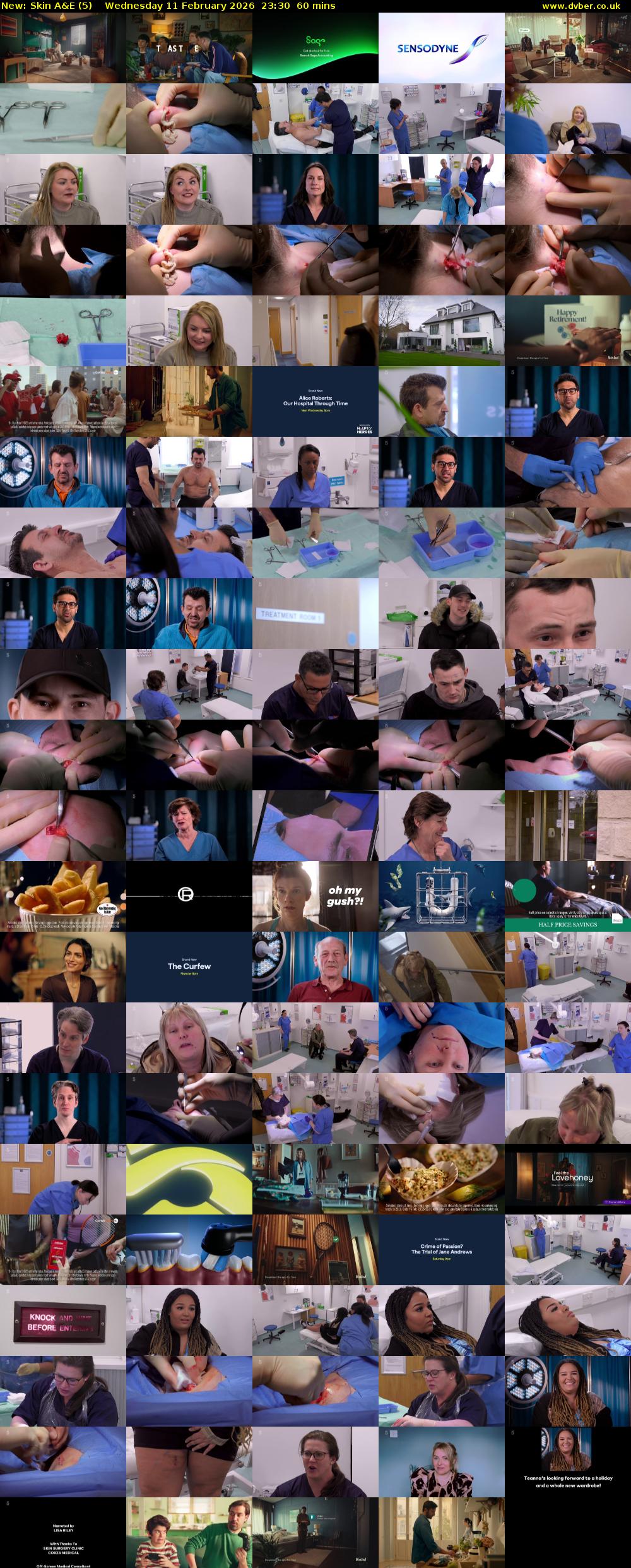 Skin A&E (5) Wednesday 11 February 2026 23:30 - 00:30