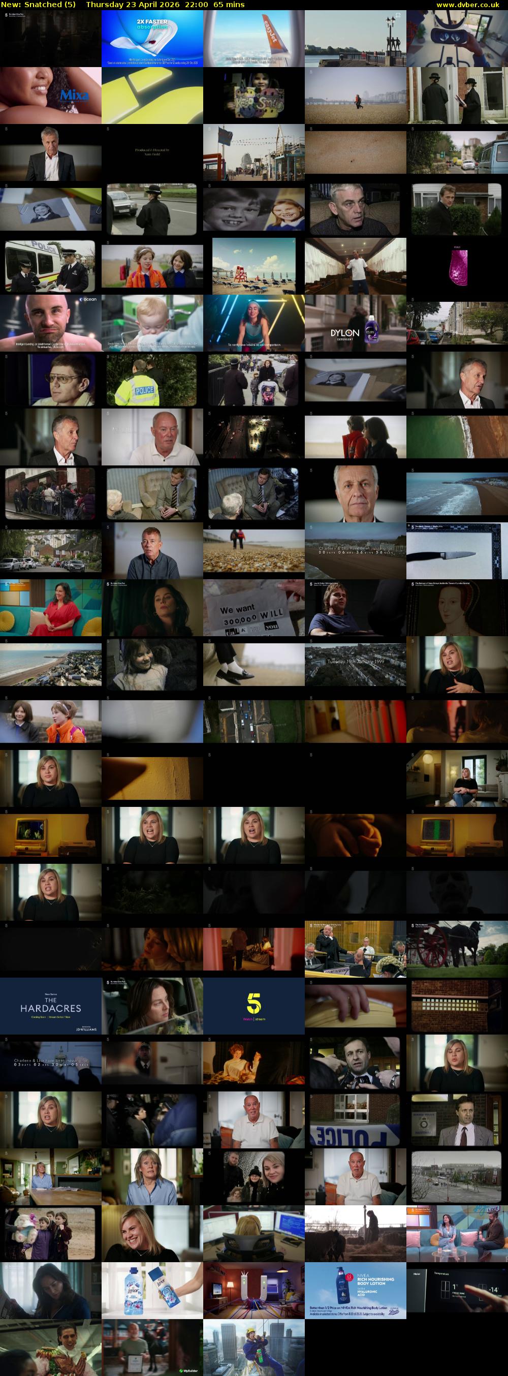 Snatched (5) Thursday 23 April 2026 22:00 - 23:05