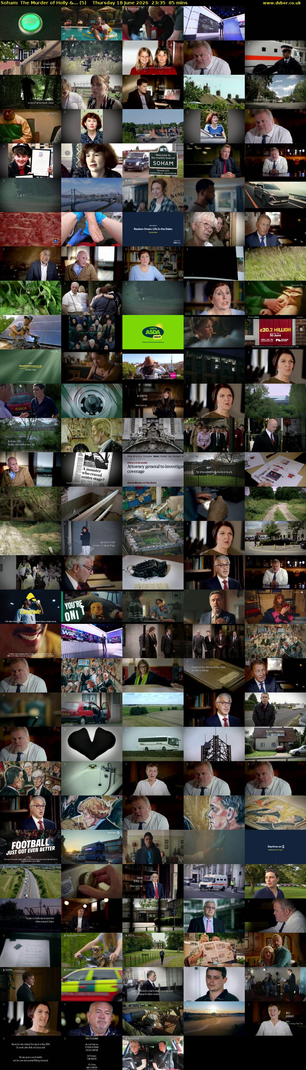 Soham: The Murder of Holly &... (5) Thursday 18 June 2026 23:35 - 01:00