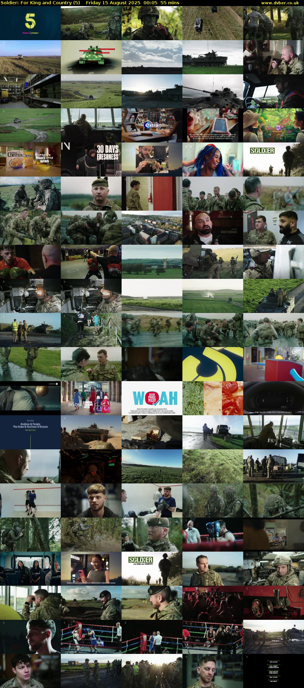 Soldier: For King and Country (5) Friday 15 August 2025 00:05 - 01:00