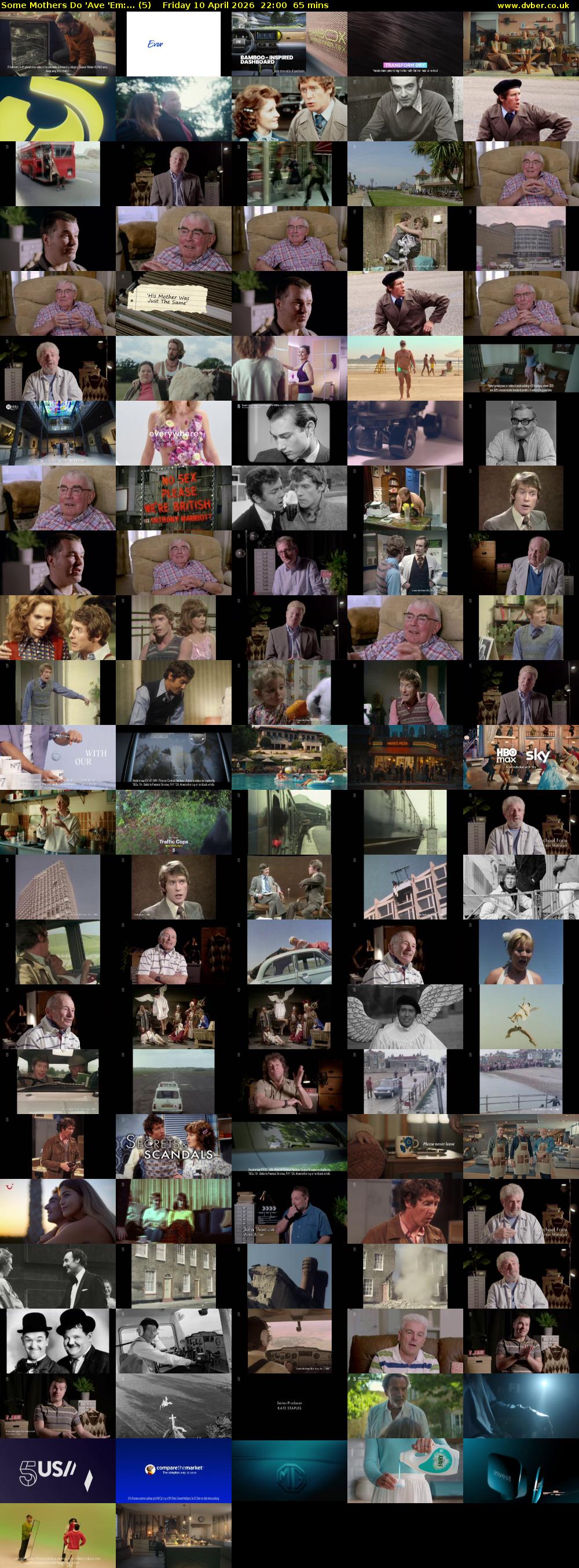 Some Mothers Do 'Ave 'Em:... (5) Friday 10 April 2026 22:00 - 23:05