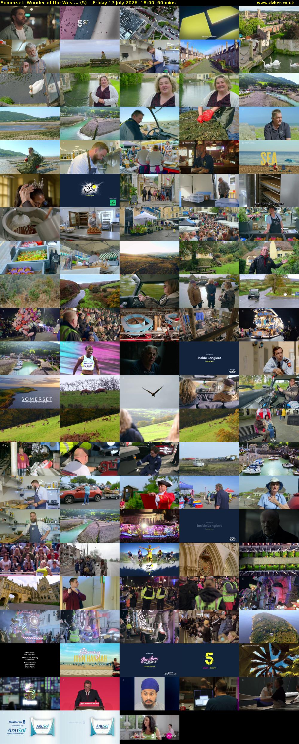 Somerset: Wonder of the West... (5) Friday 17 July 2026 18:00 - 19:00