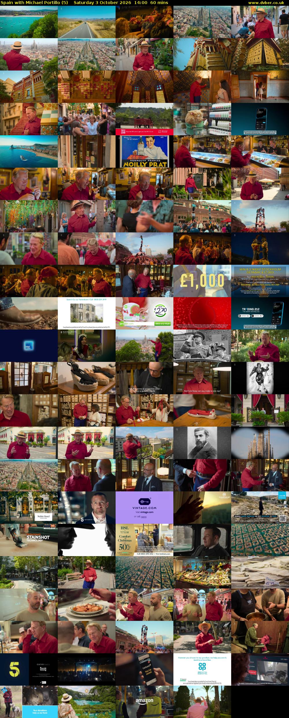 Spain with Michael Portillo (5) Saturday 3 October 2026 14:00 - 15:00