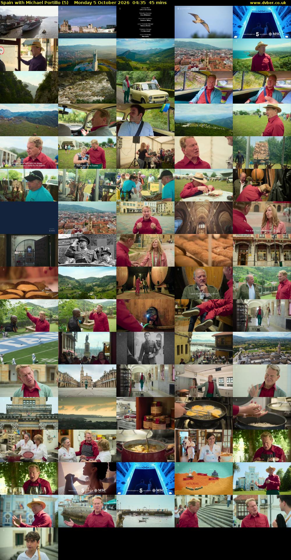 Spain with Michael Portillo (5) Monday 5 October 2026 04:35 - 05:20