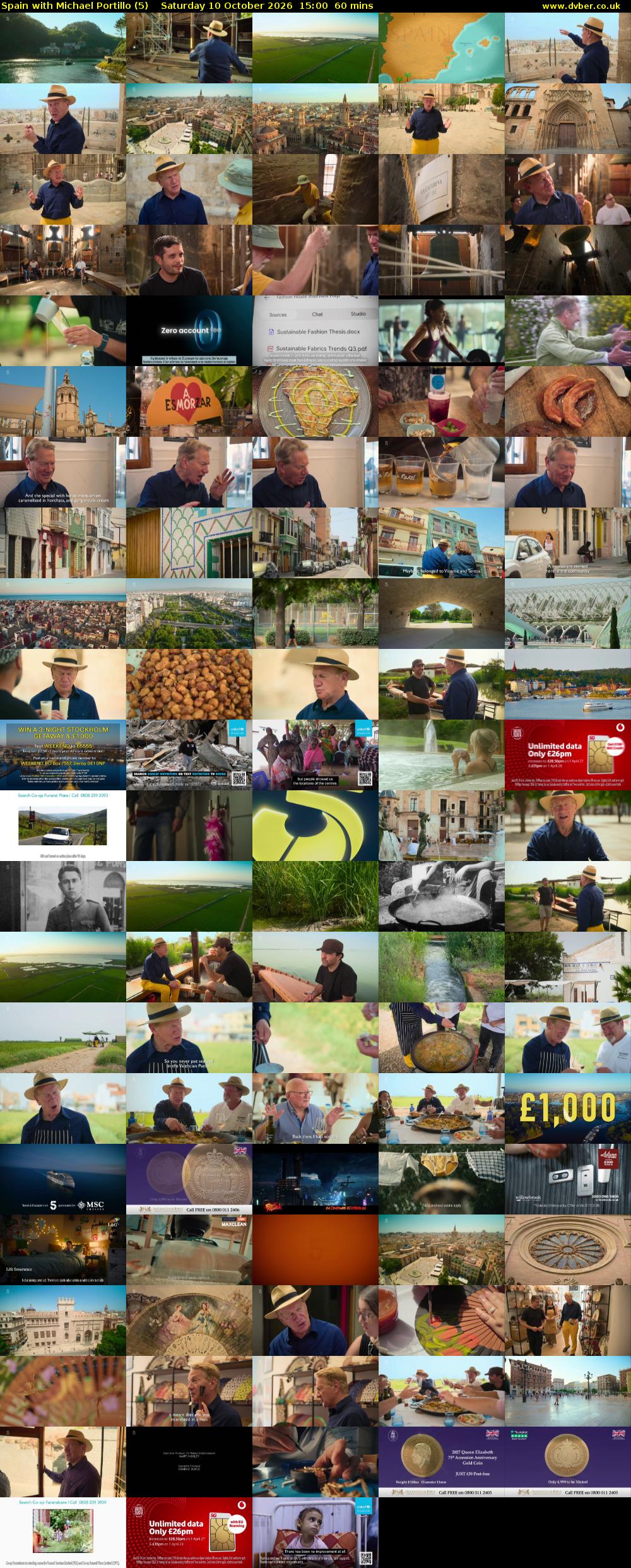 Spain with Michael Portillo (5) Saturday 10 October 2026 15:00 - 16:00
