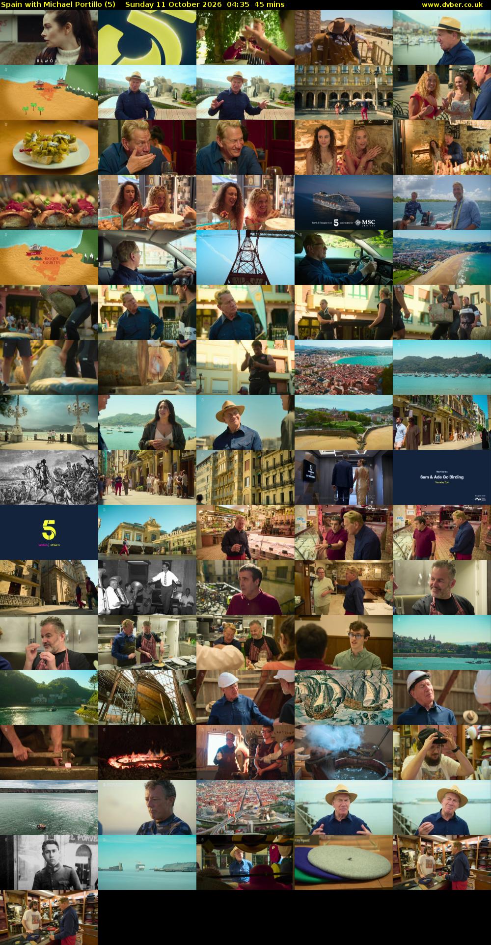 Spain with Michael Portillo (5) Sunday 11 October 2026 04:35 - 05:20