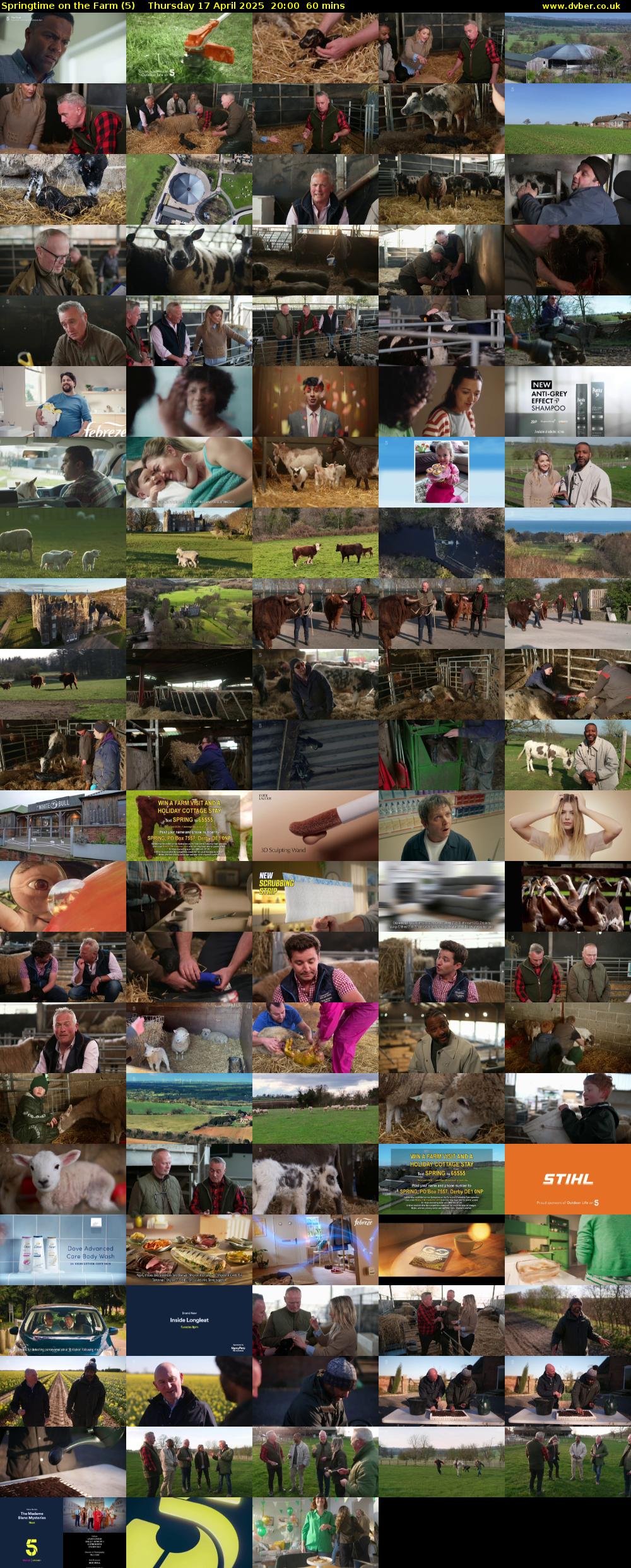 Springtime on the Farm (5) Thursday 17 April 2025 20:00 - 21:00