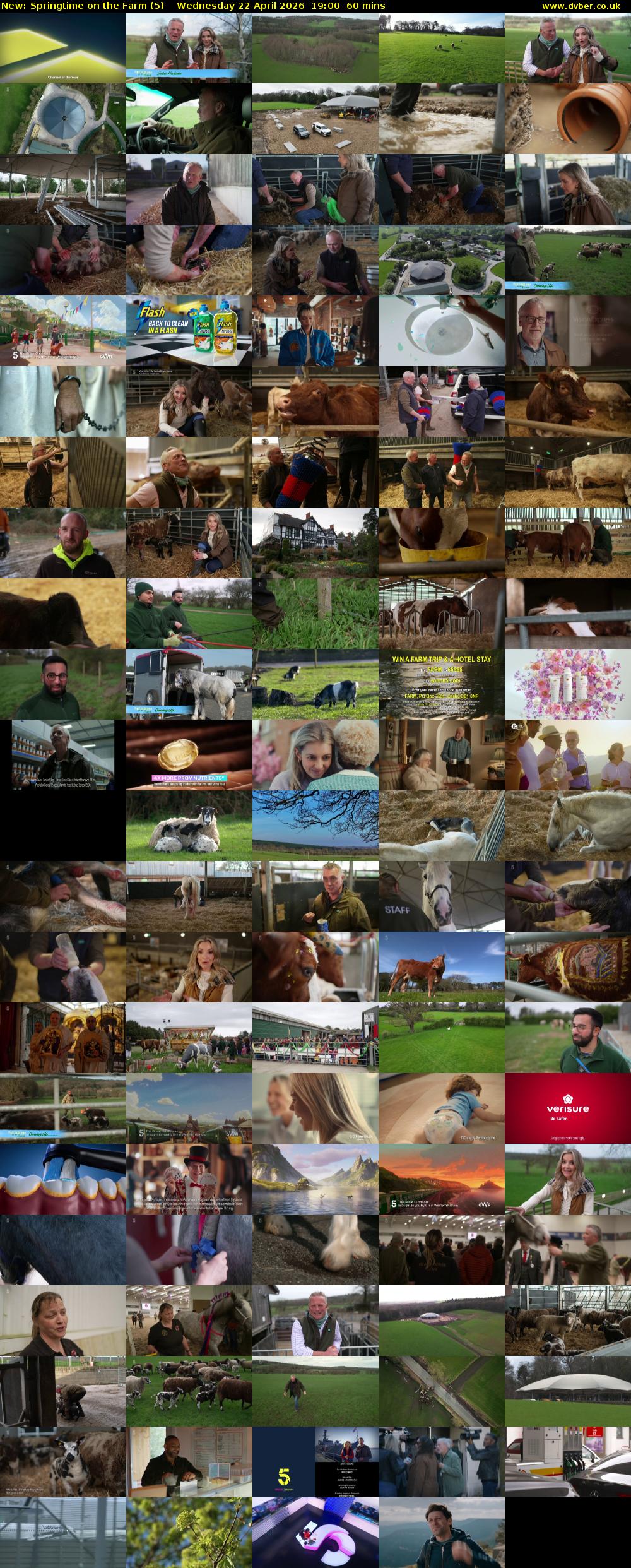 Springtime on the Farm (5) Wednesday 22 April 2026 19:00 - 20:00