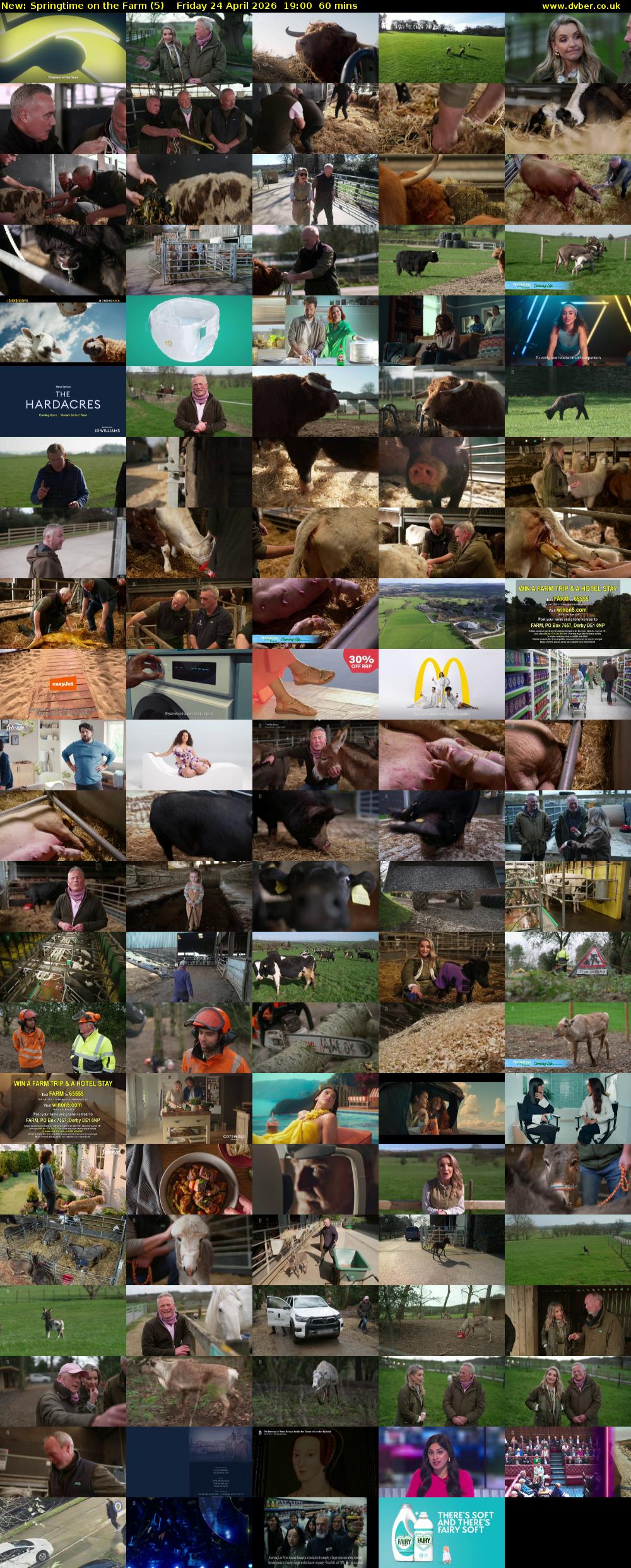 Springtime on the Farm (5) Friday 24 April 2026 19:00 - 20:00